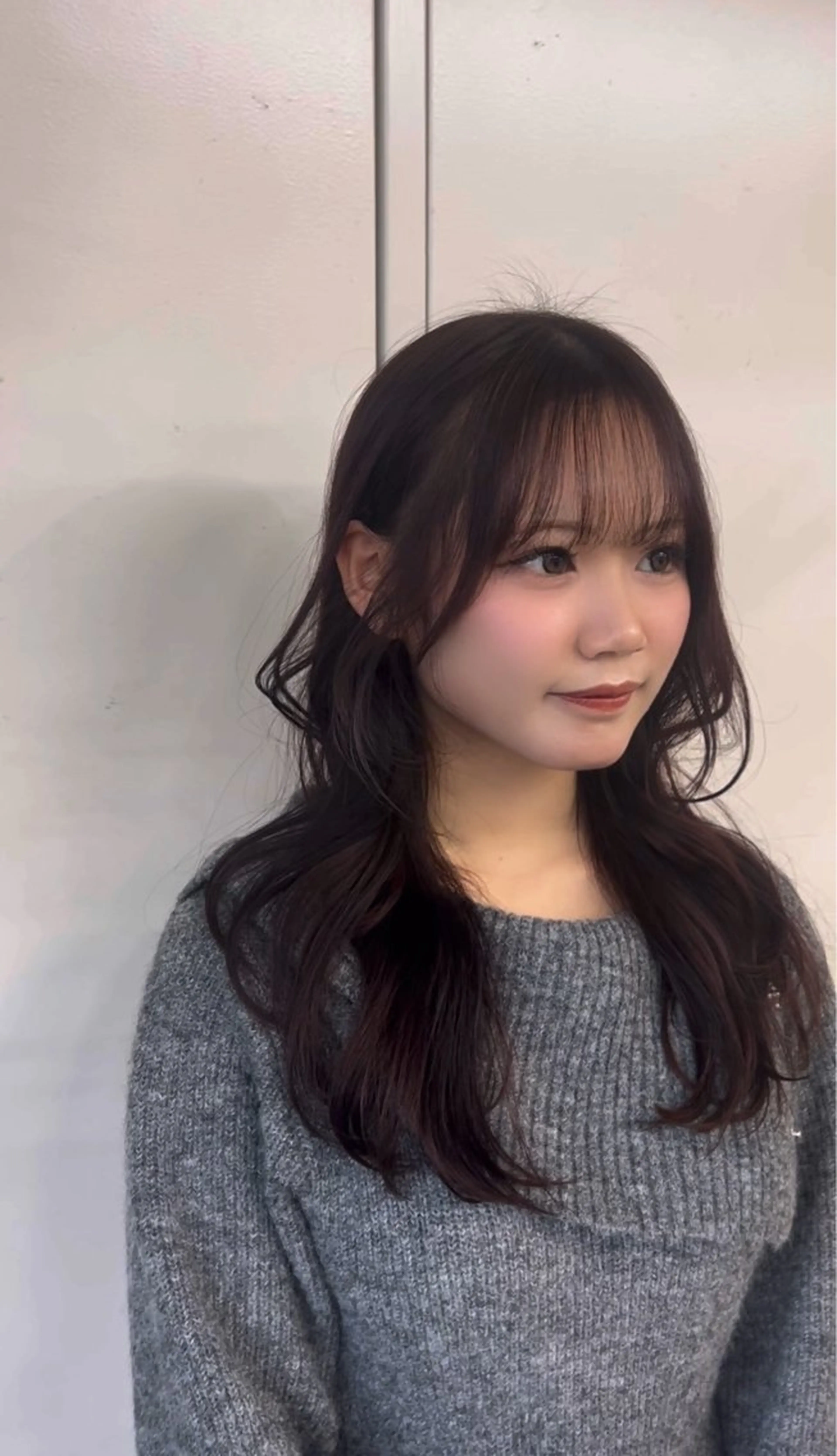 セミロング ラベンダーベージュ レイヤーカット カット ヘアカラー トリートメント SOYON 名駅2号店所属・髪質改善カラー🦋 レイヤー/ナカネのヘアスタイル