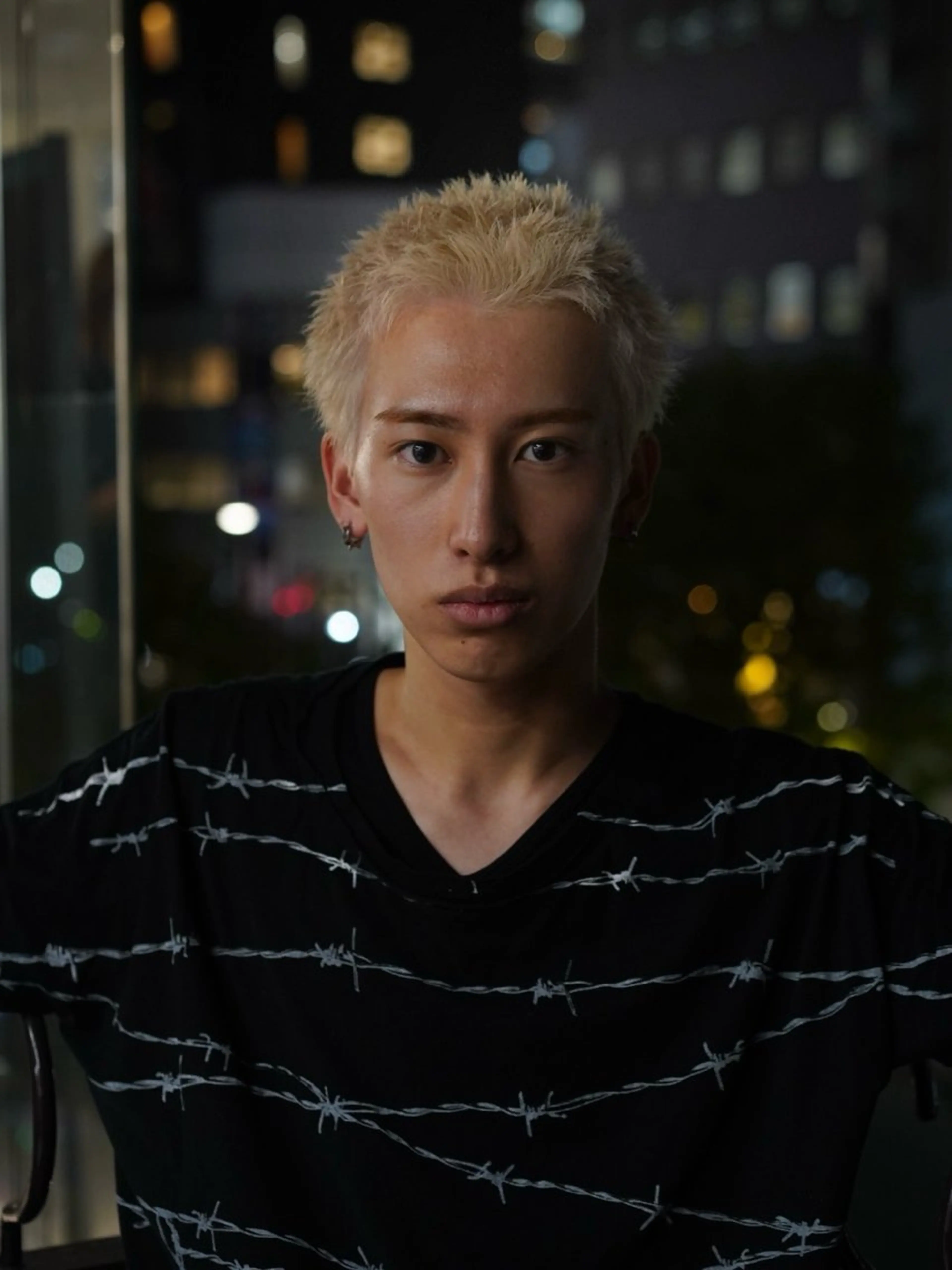 ショート カラー メンズ ハイトーン特化/渋谷 ⚡️コースケ⚡️のヘアスタイル