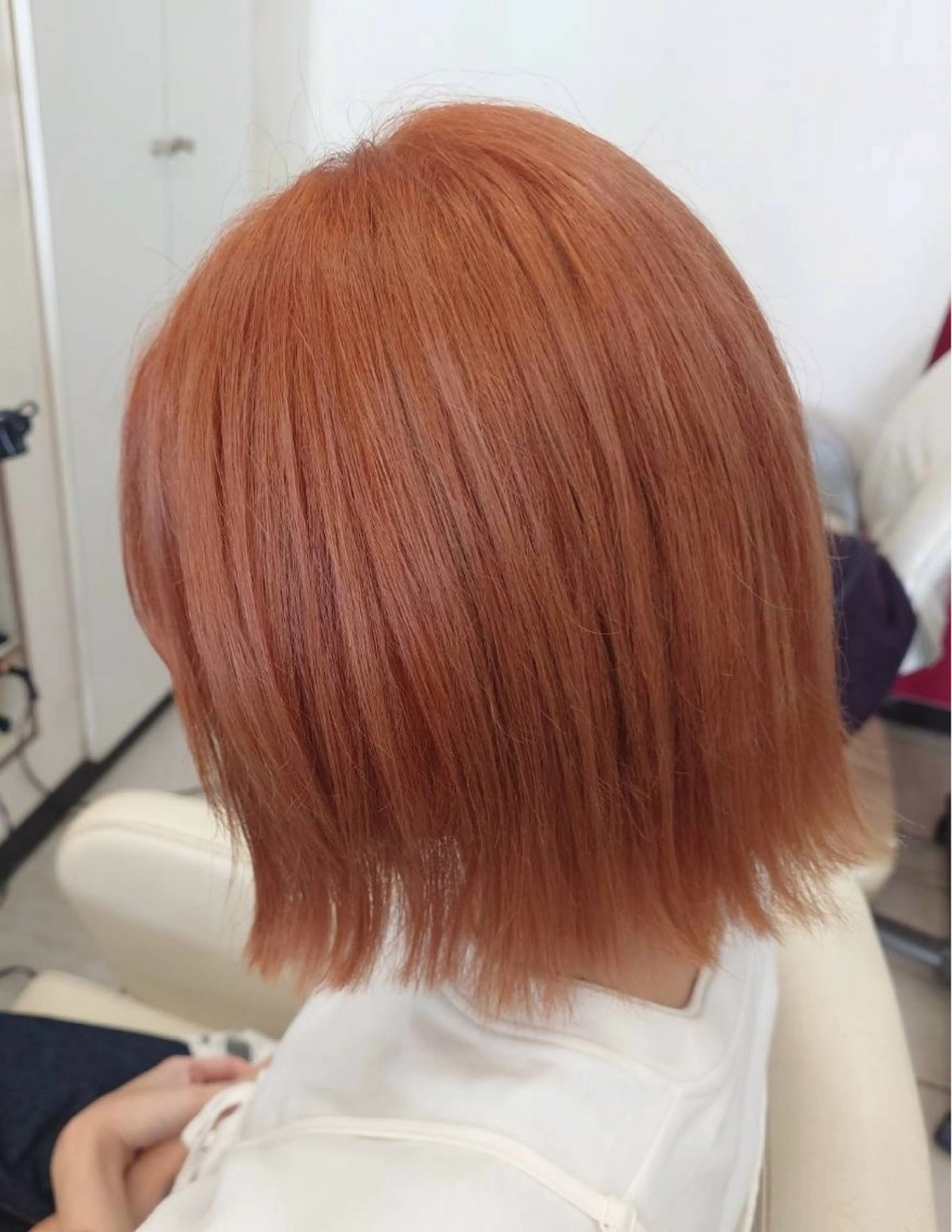 カット＋ケアダブルカラー（ショート肩につかない長さ）の写真