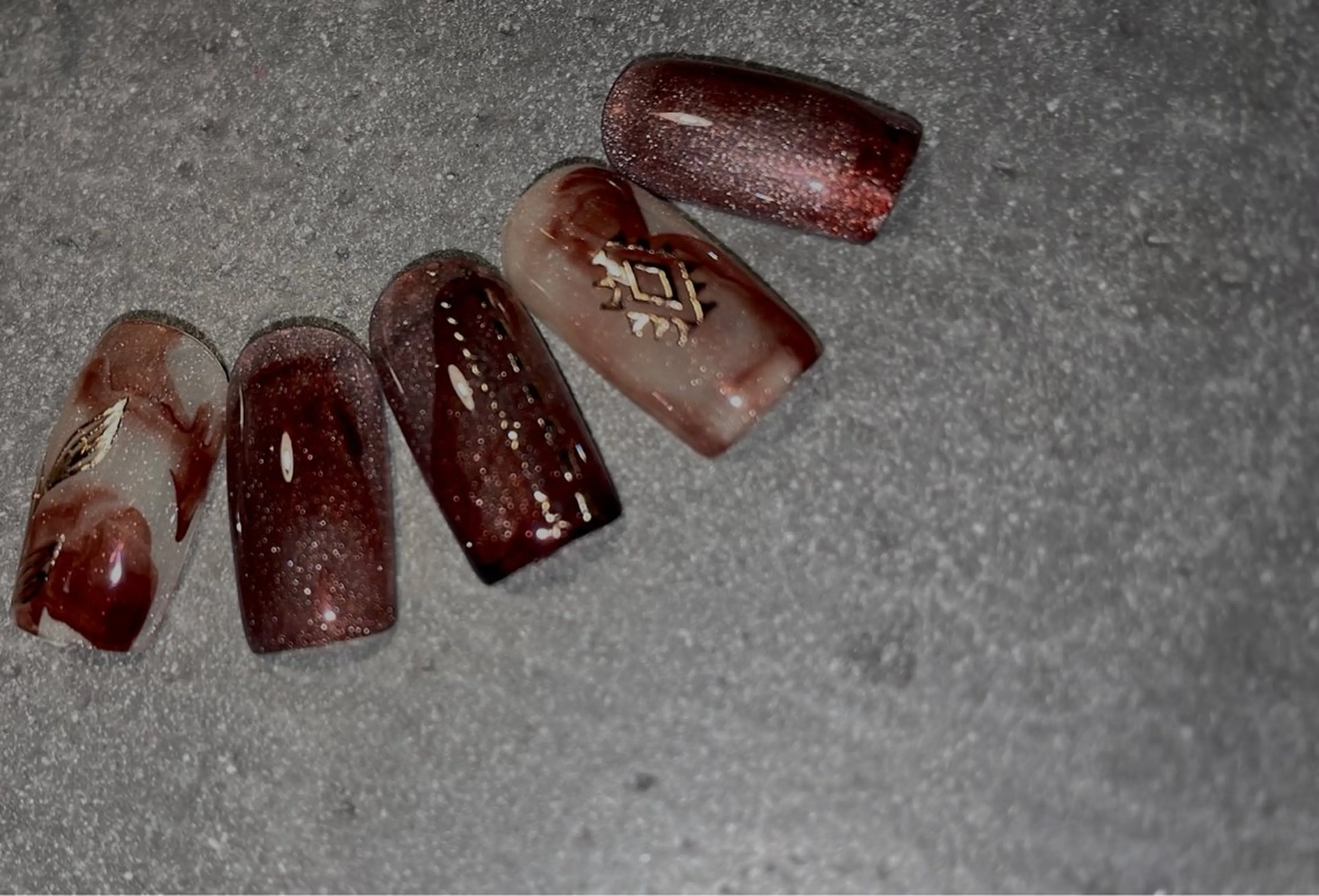 ネイル Spiky とうげ ふうかのネイルデザイン