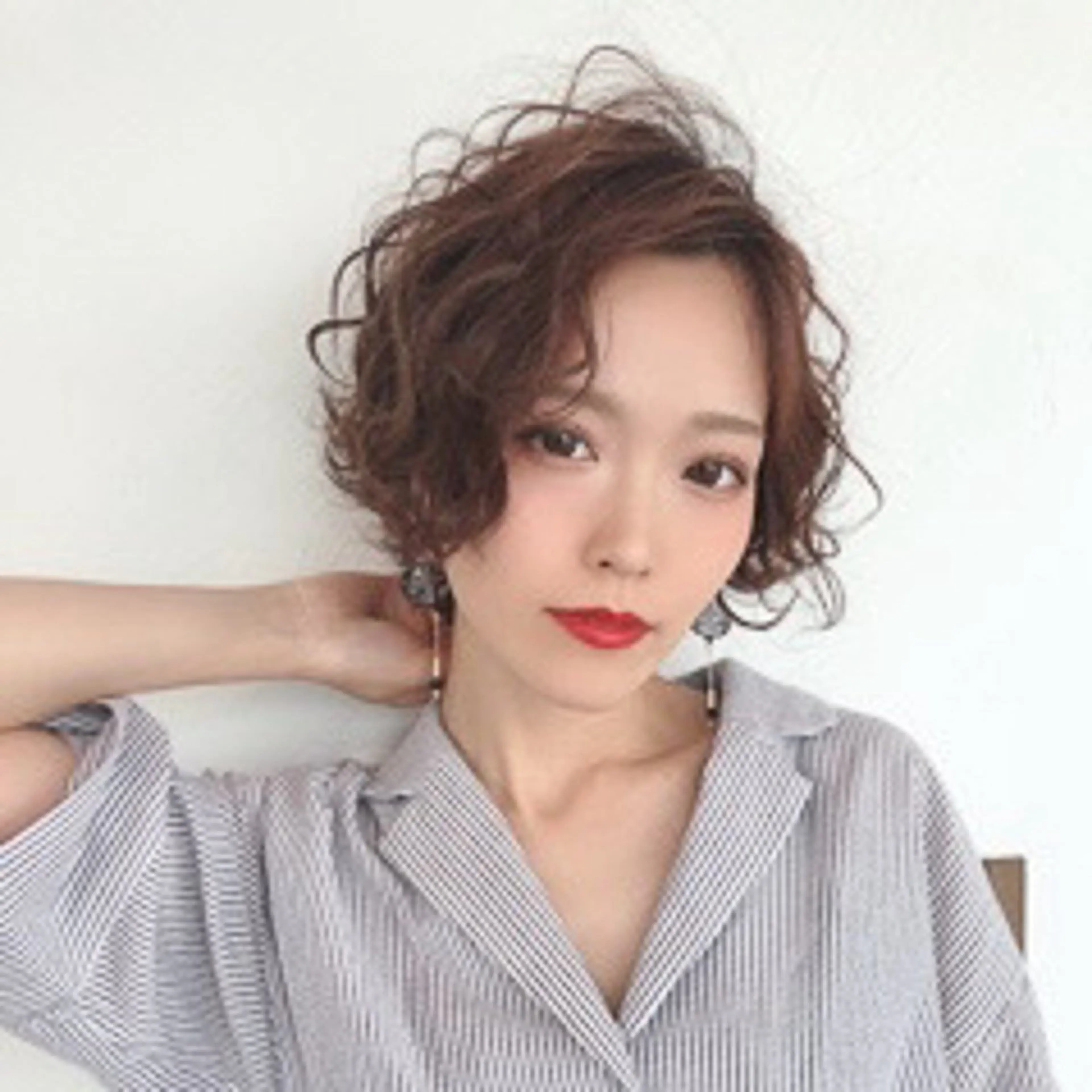 U Kのヘアスタイル