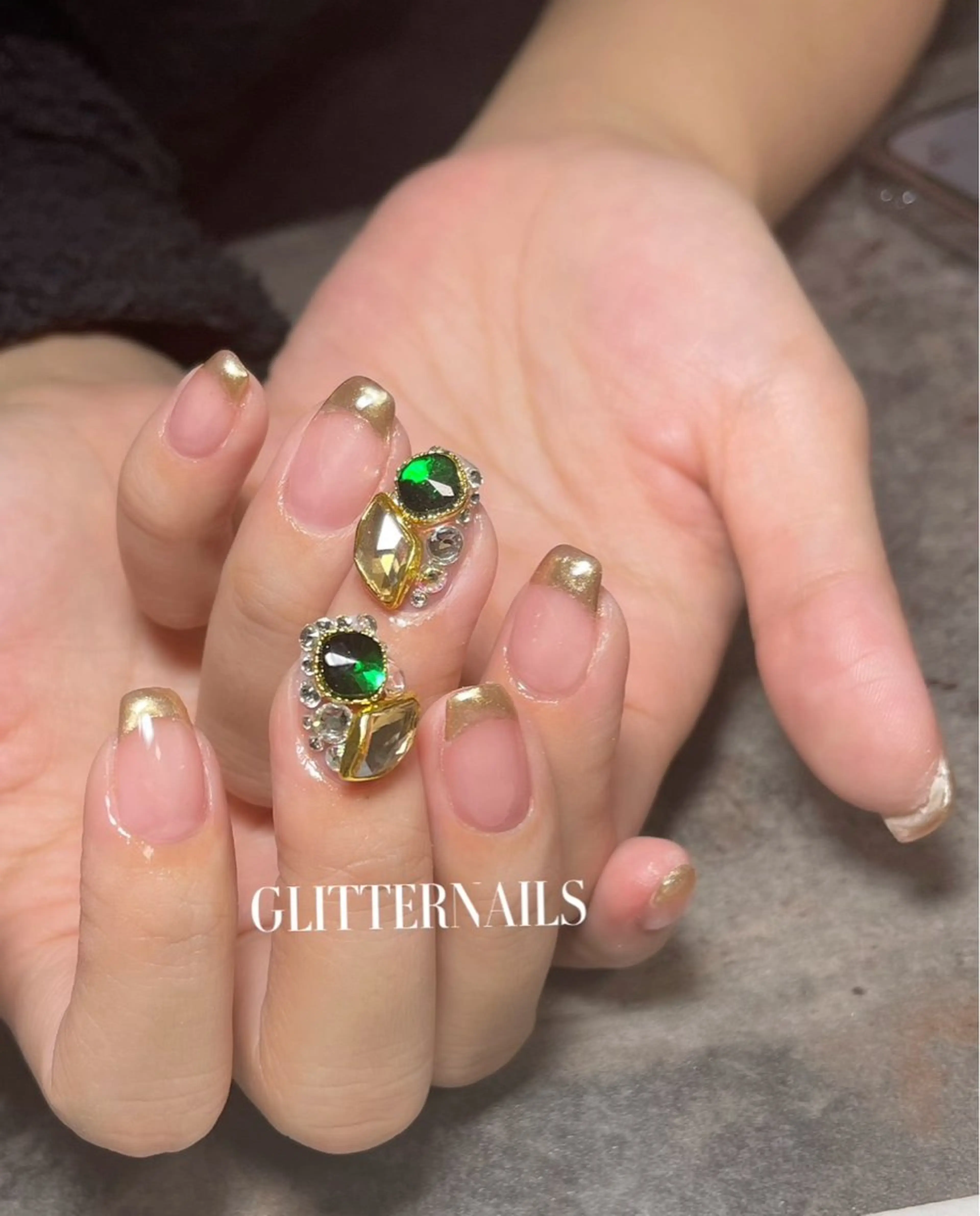 ネイル ハンドネイル GLITTER NAILS所属・glitter na ils AYAのネイルデザイン