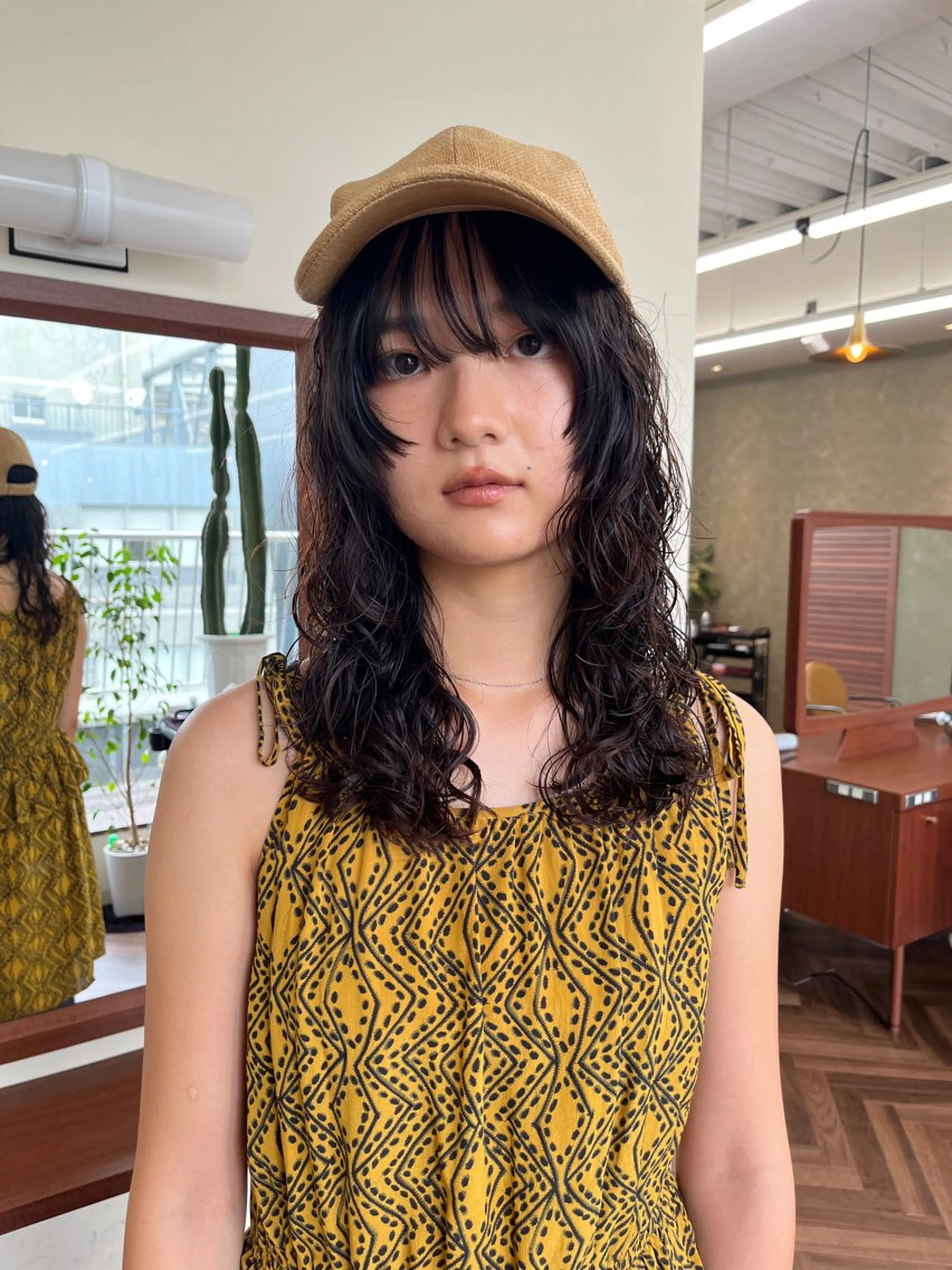 カット+スパイラルパーマの写真