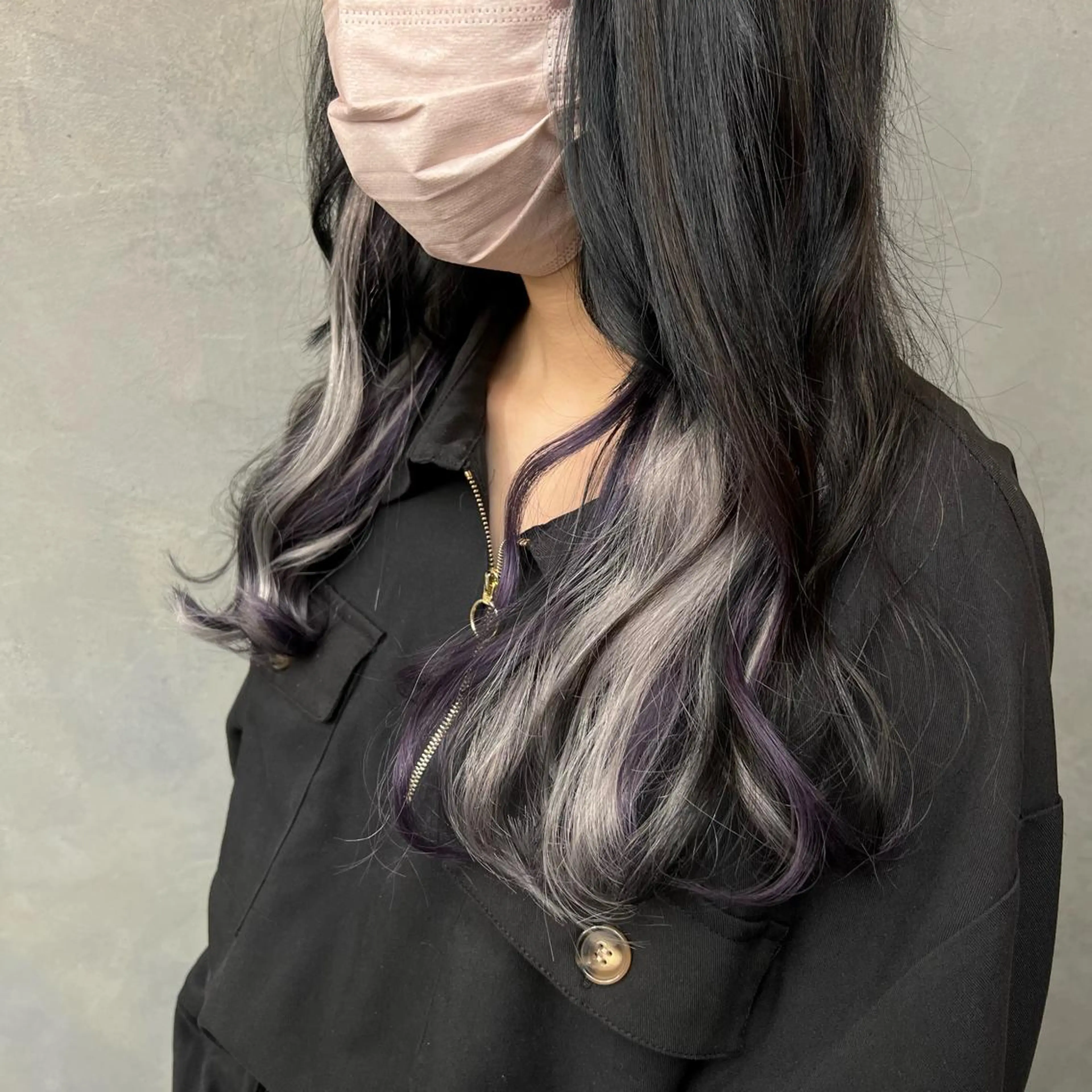 ロング CS made by SHACHU栄店所属・❤️‍🔥シールエク ＋カラー京❤️‍🔥のヘアスタイル