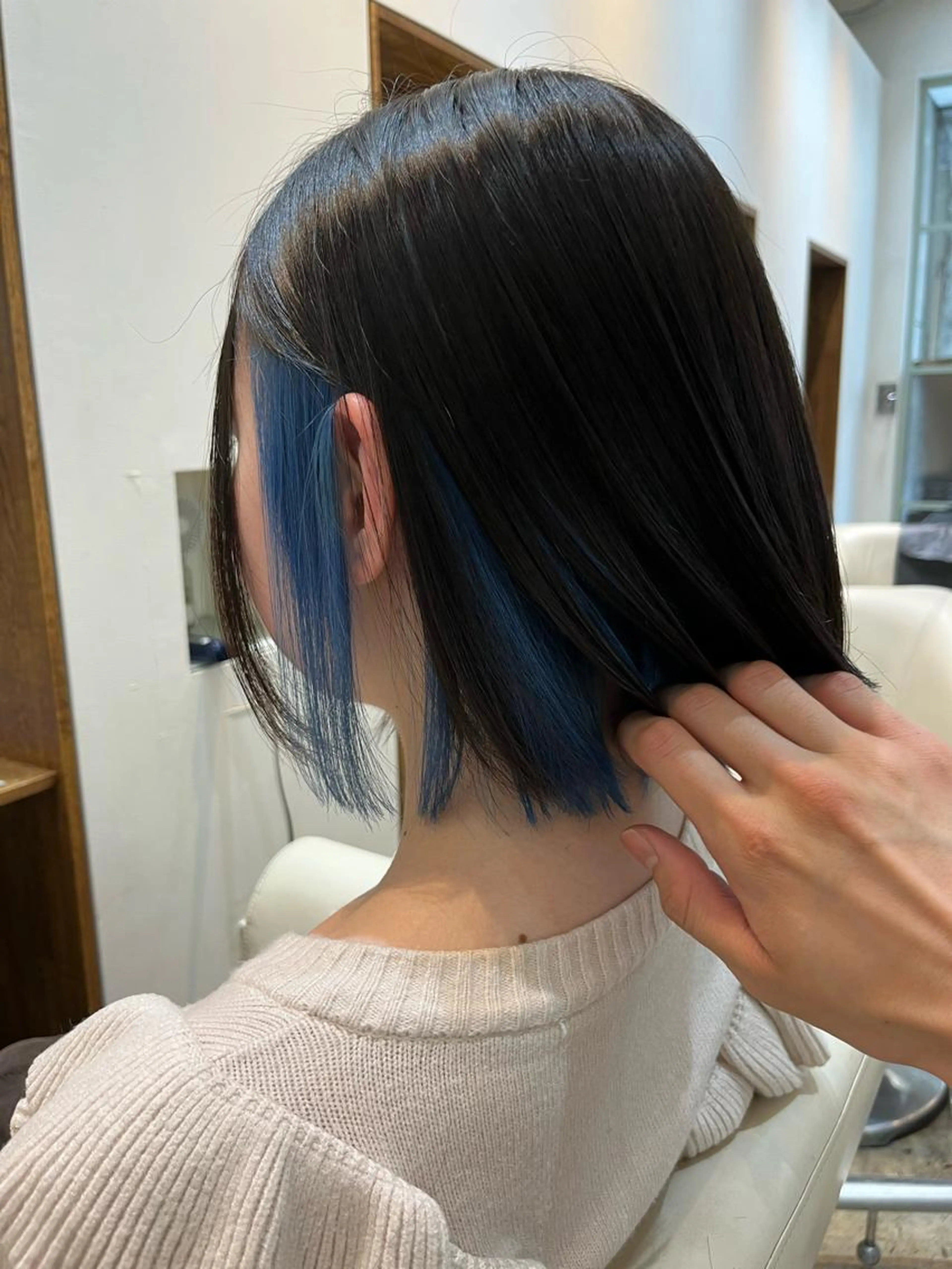 カット➕インナーカラー➕3stepトリートメントの写真