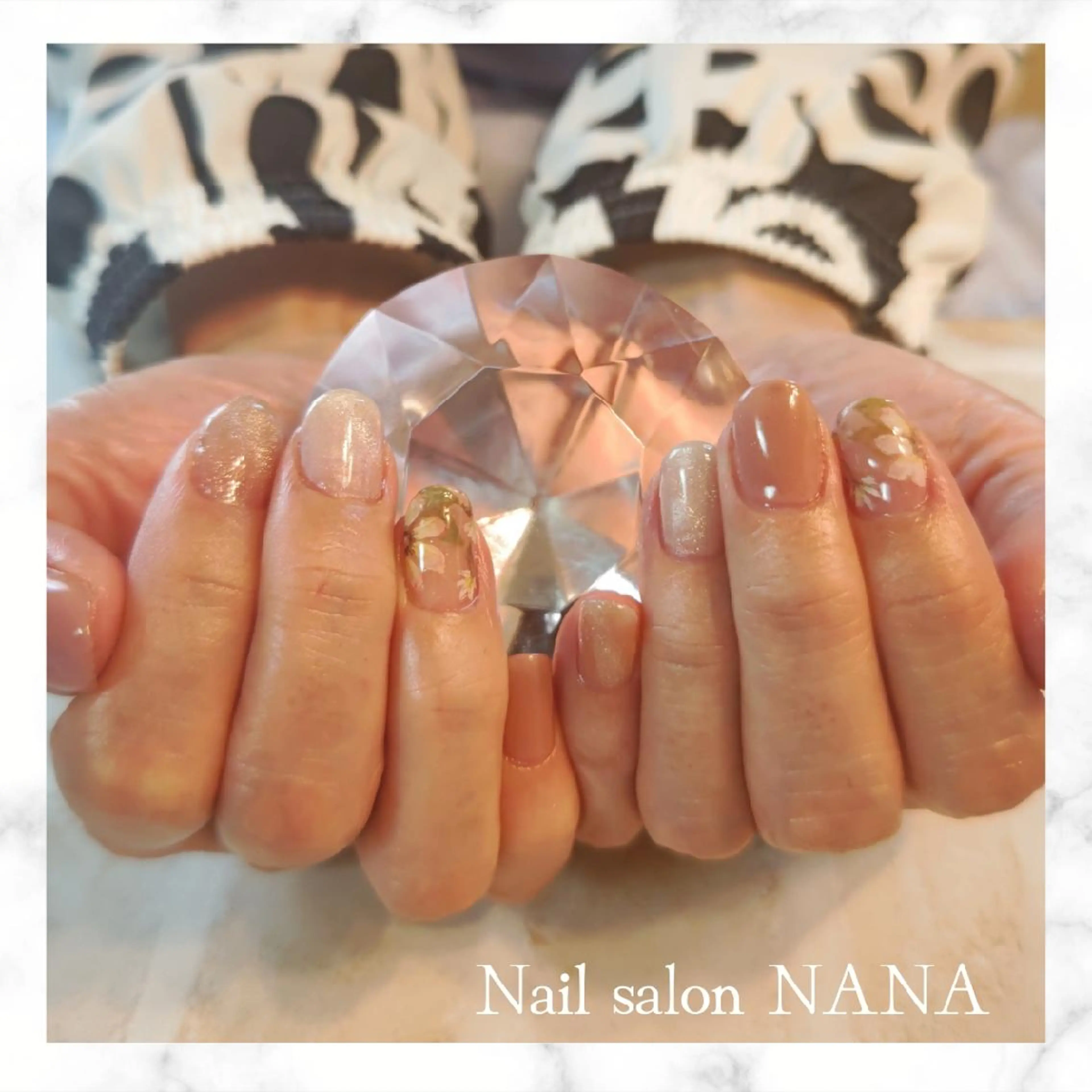 ネイル フラワーネイル nail salon  nanaのネイルデザイン