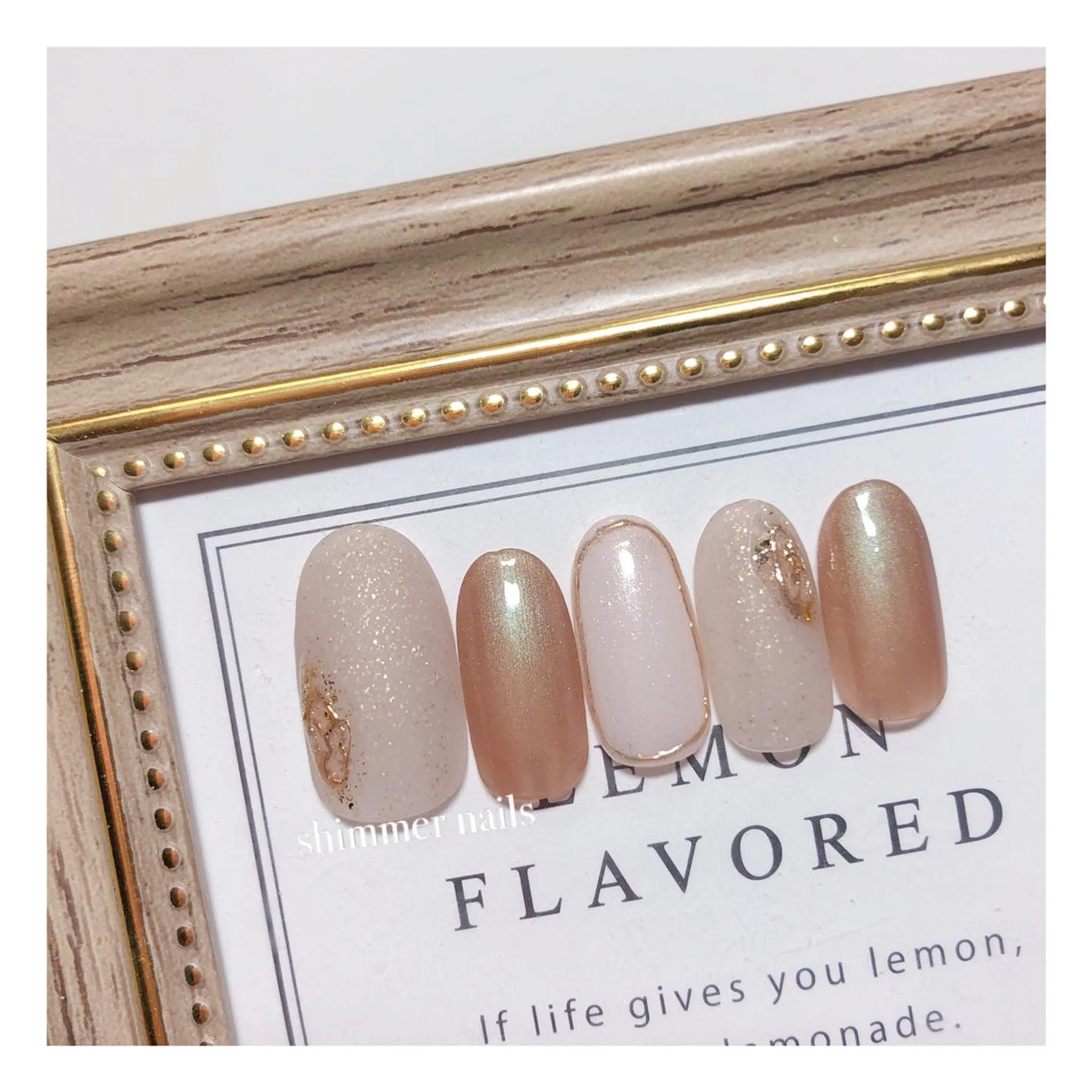 ネイル shimmer nailsのネイルデザイン