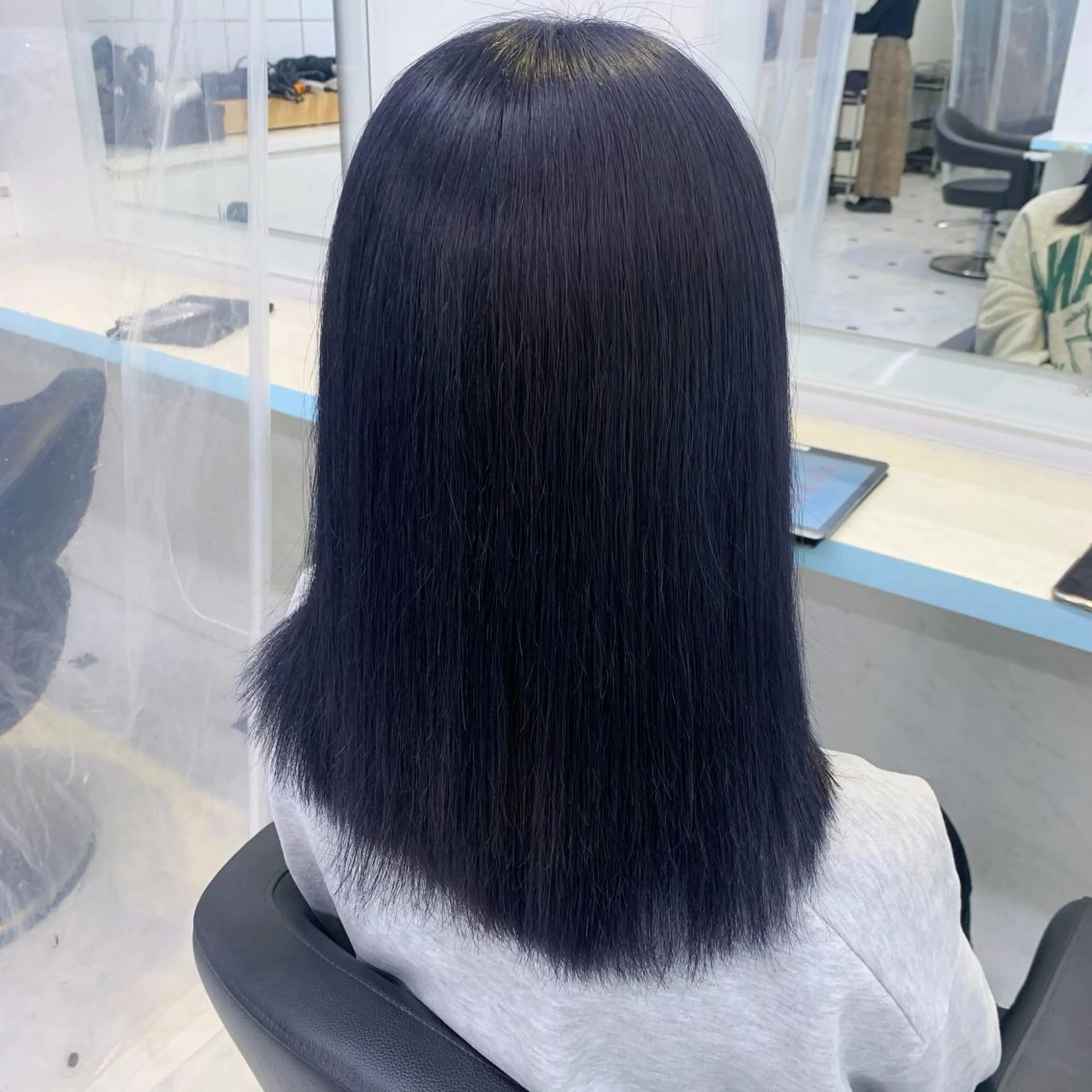 ロング カラー ヘアカラー 🤍大人っぽ韓国暗髪 🤍Asuka🤍のヘアスタイル