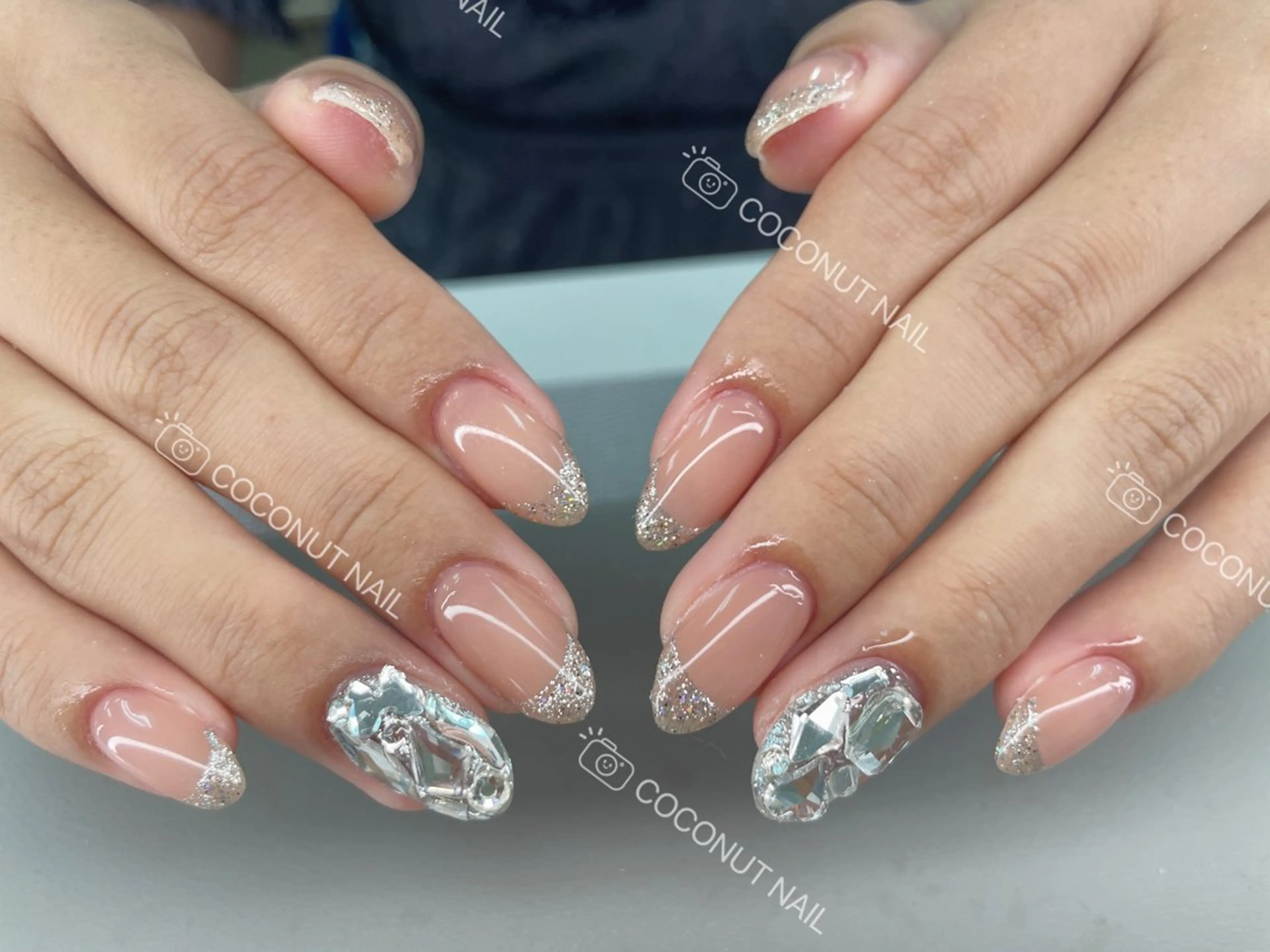ネイル ハンドネイル 神田 ココナッツのネイルデザイン