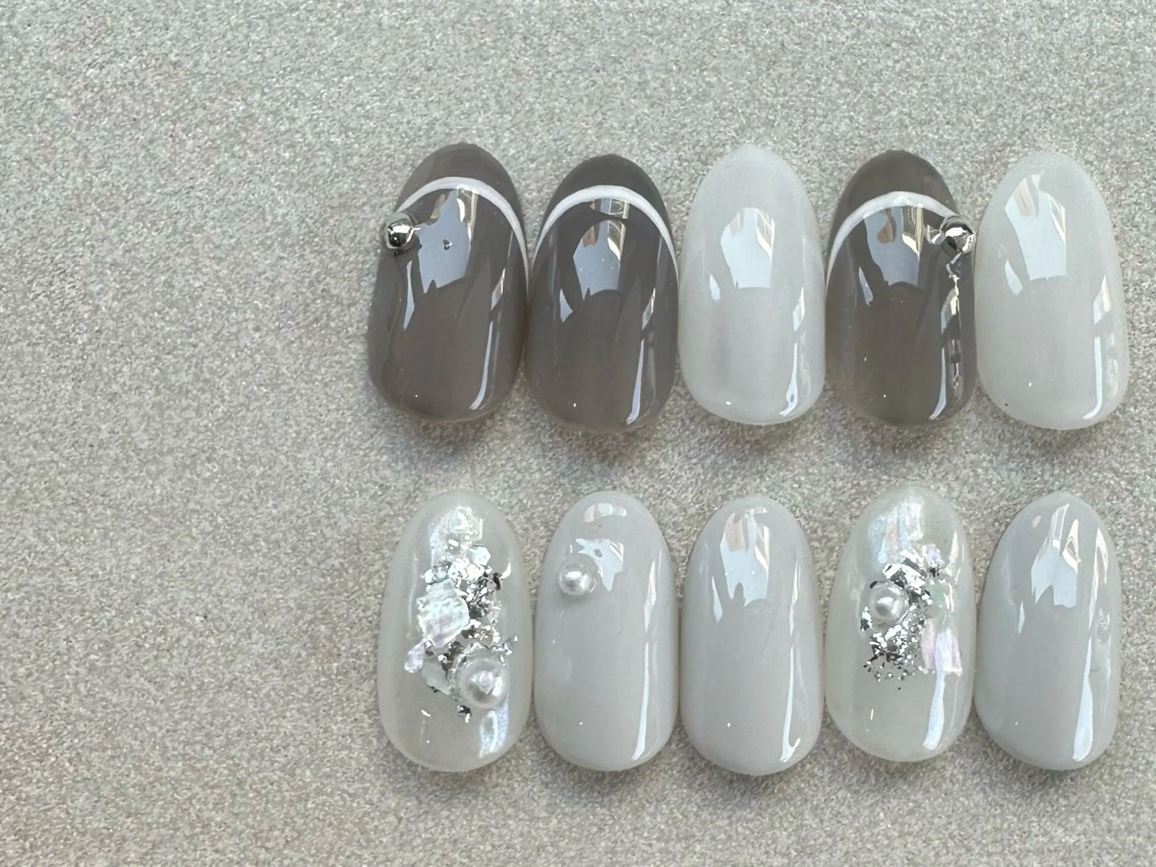 ネイル アートネイル 持ち込み シンプルネイル ハンドネイル etorca nailのネイルデザイン