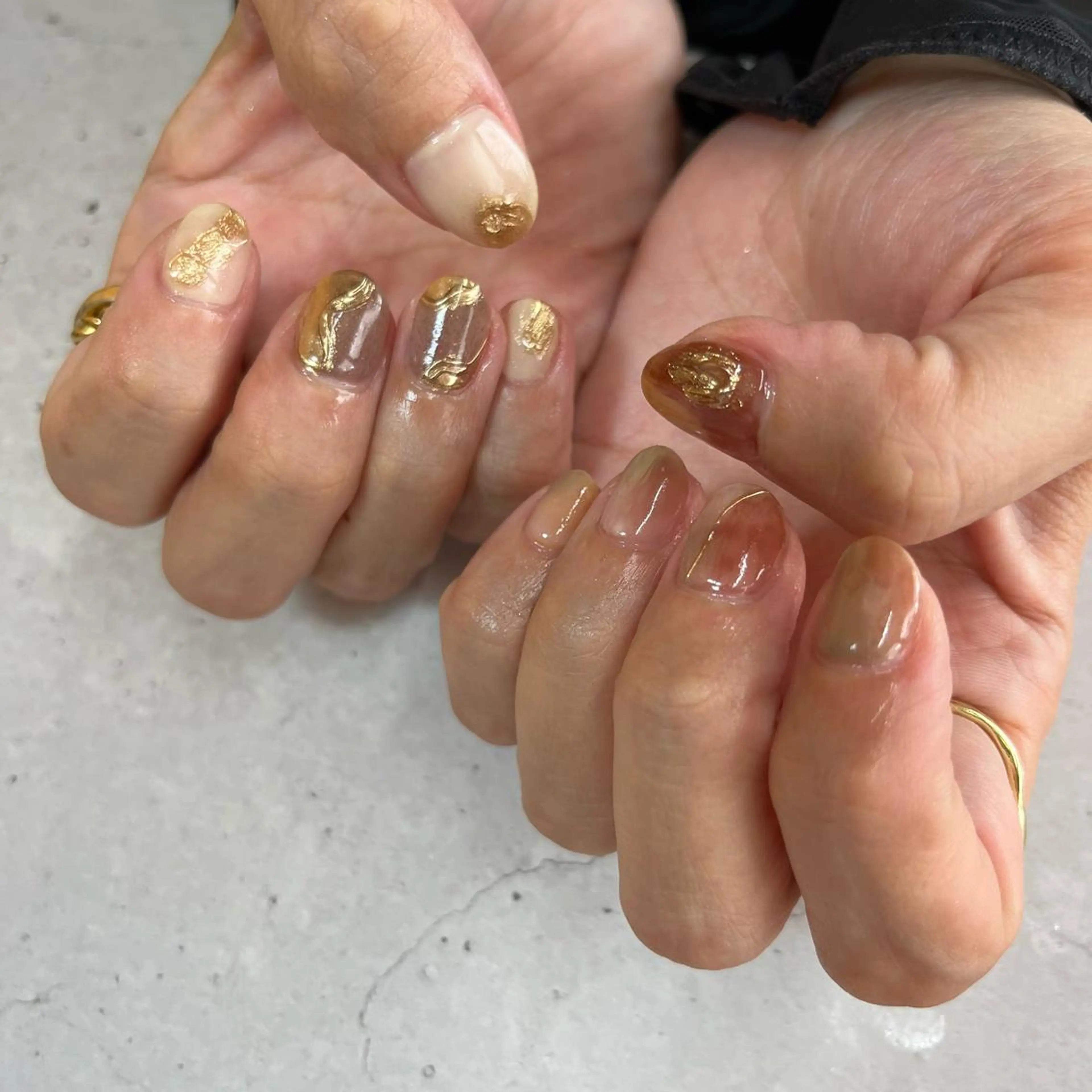 ネイル ニュアンスネイル Koa nails.のネイルデザイン