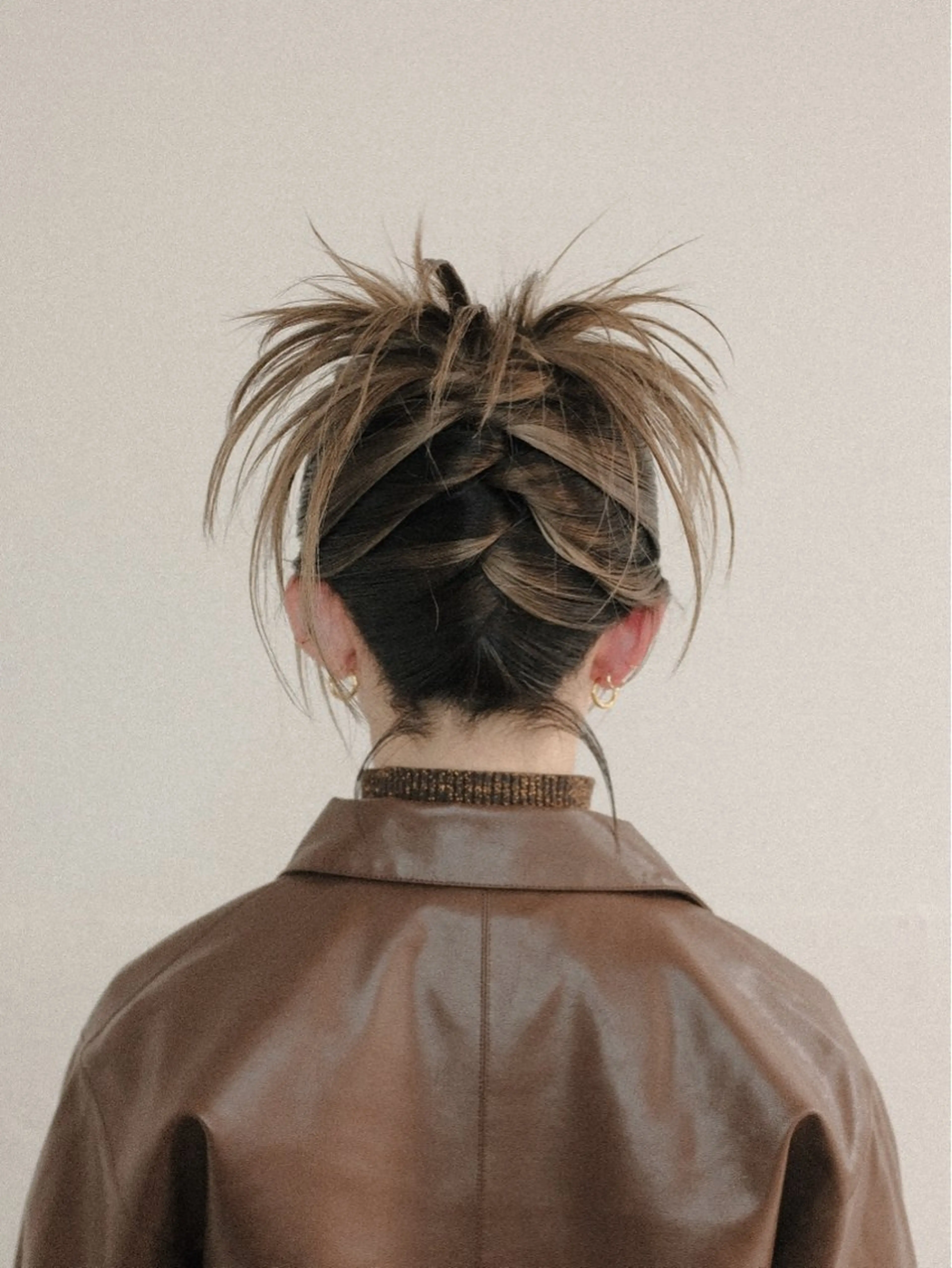 ミディアム ヘアアレンジ ヘアセット 🦠デザインカラー/ 魚瀬あおい🦠のヘアスタイル