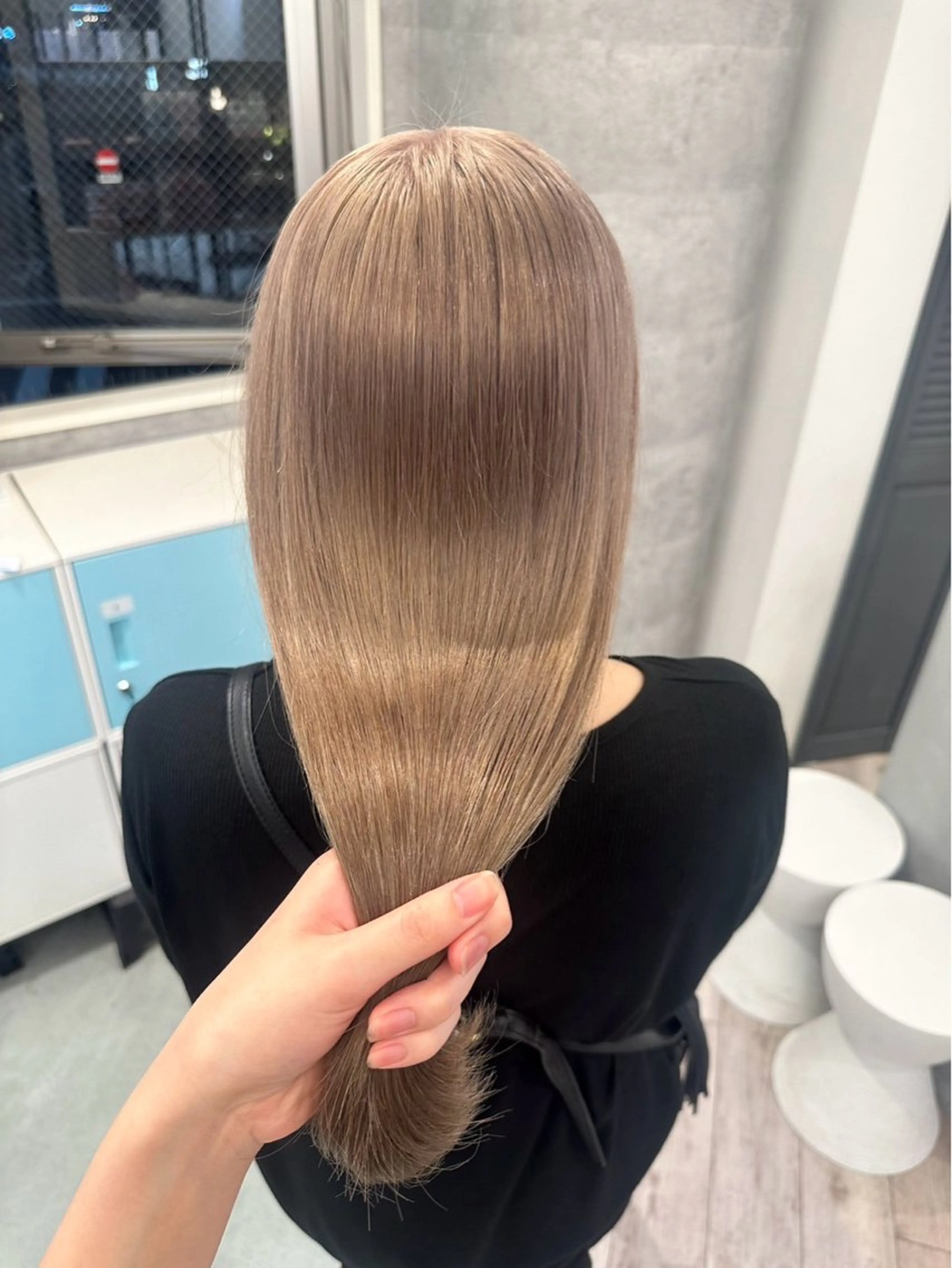 ロング ヘアカラー トリートメント ♡似合わせハイトーン ♡maiのヘアスタイル