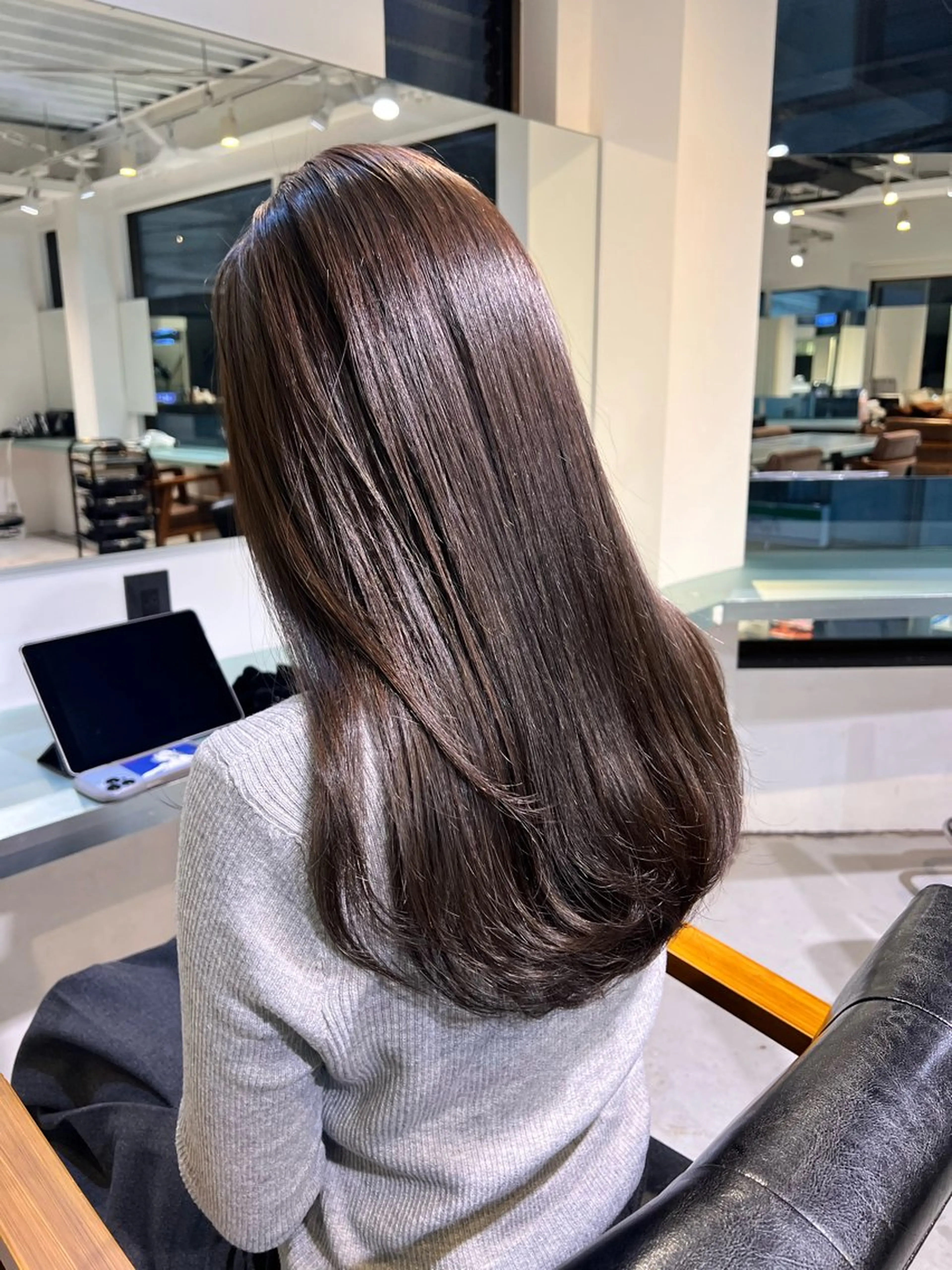 🧸ブリーチなしWカラー + 🫧5stepトリートメント🧸の写真