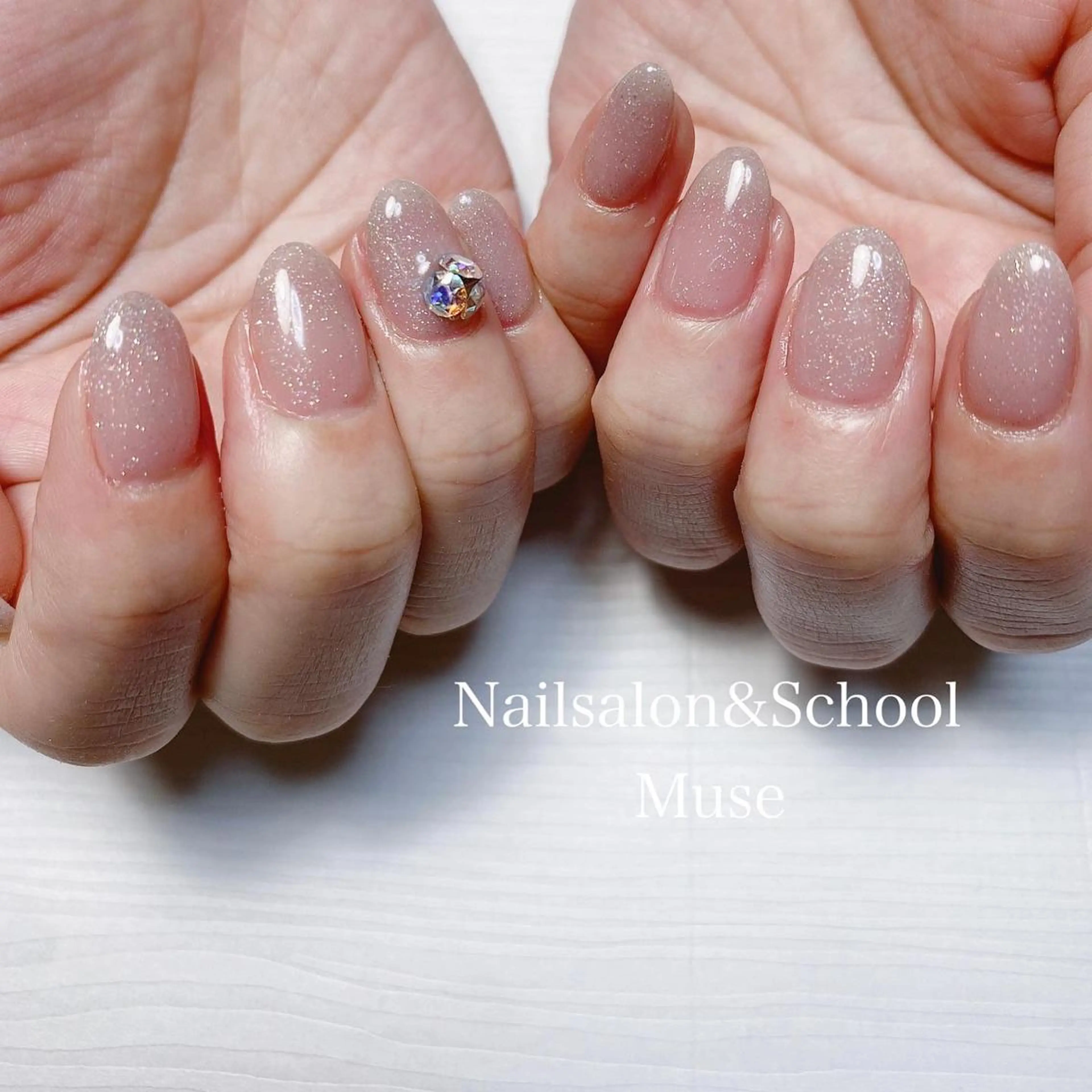 ネイル ワンカラーネイル ハンドネイル Nail salon Museのネイルデザイン