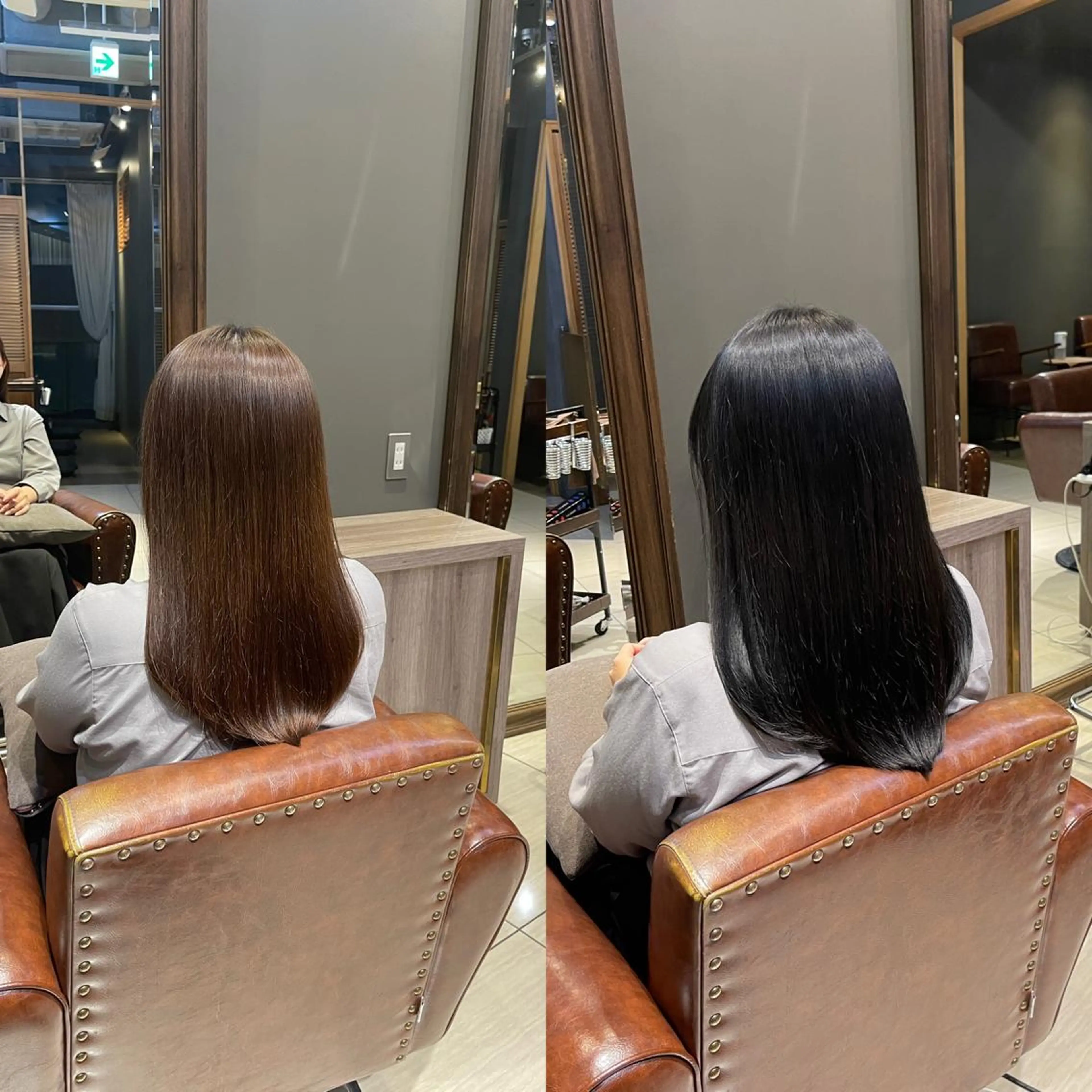 セミロング ピンクブラウン くびれヘア 髪質改善 韓国風ヘア 縮毛矯正 六本木縮毛矯正/髪質 改善/LOANA鈴木のヘアスタイル