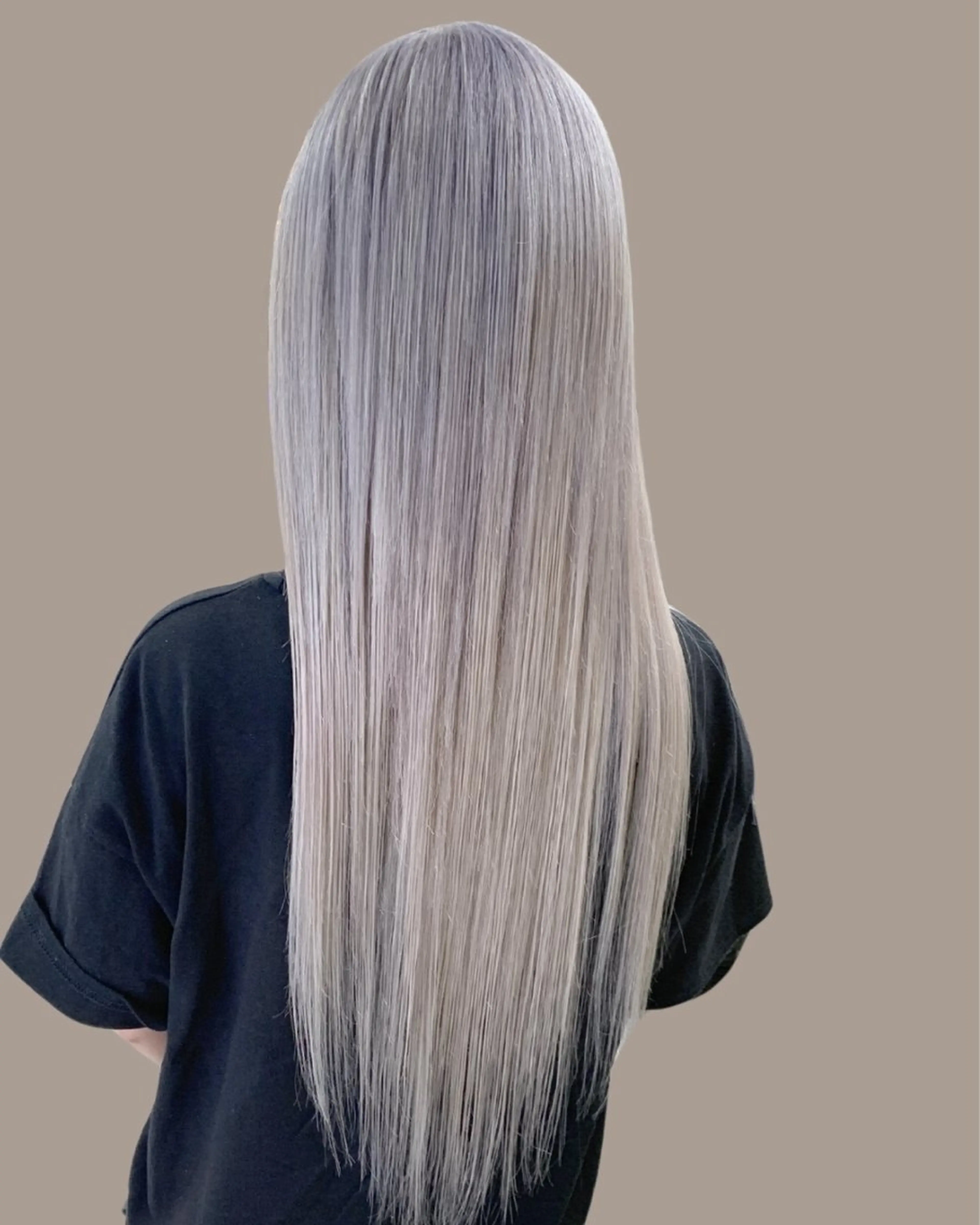 カラー＋最高級人毛エクステ◇60本＋エクステカットの写真