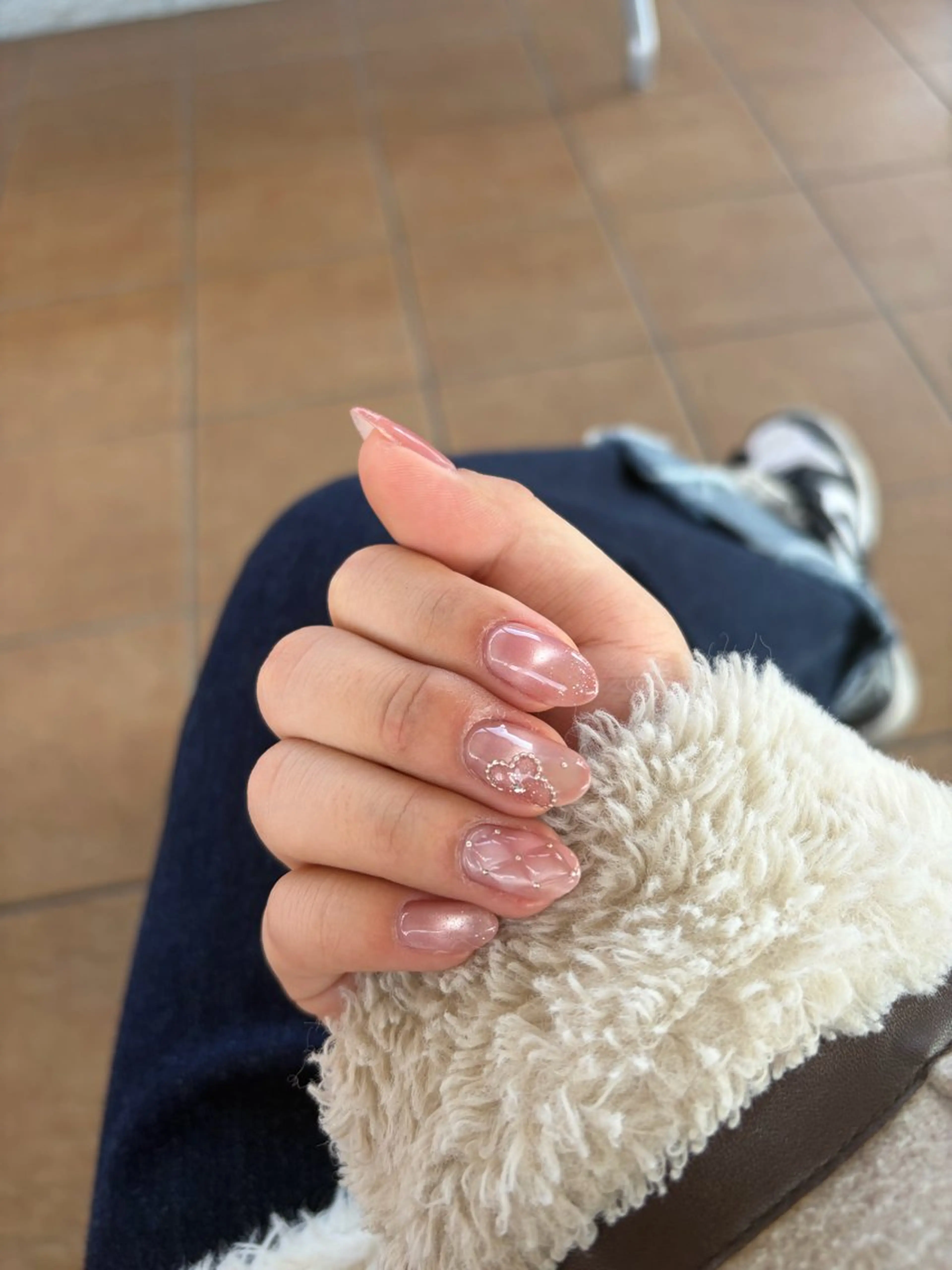 ショート She Nail studio原宿店所属・akari原宿 プライベートサロンのネイルデザイン