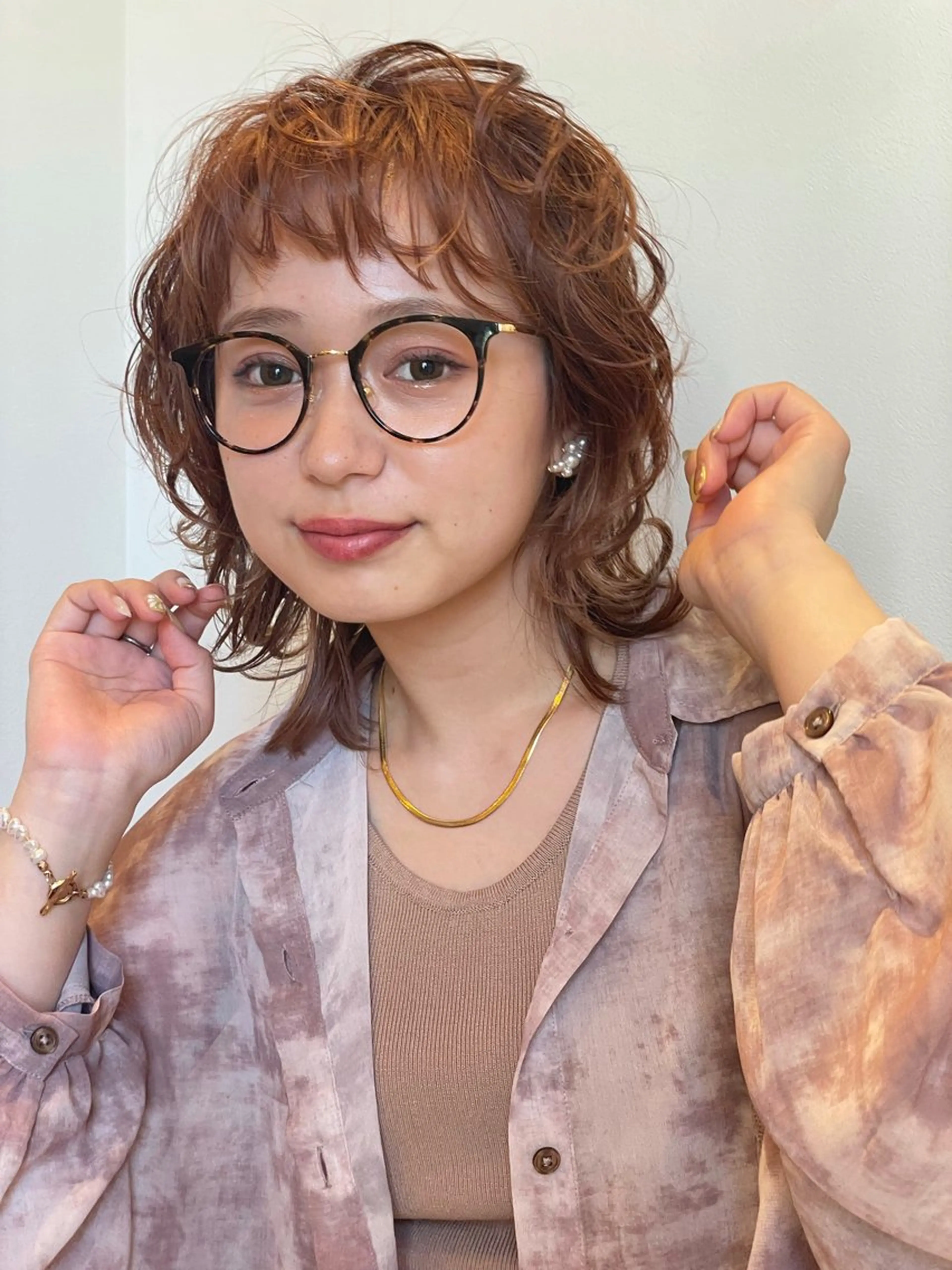 ミディアム カット ヘアカラー AInoa　金町【アイノア】所属・新井 昌幸のヘアスタイル