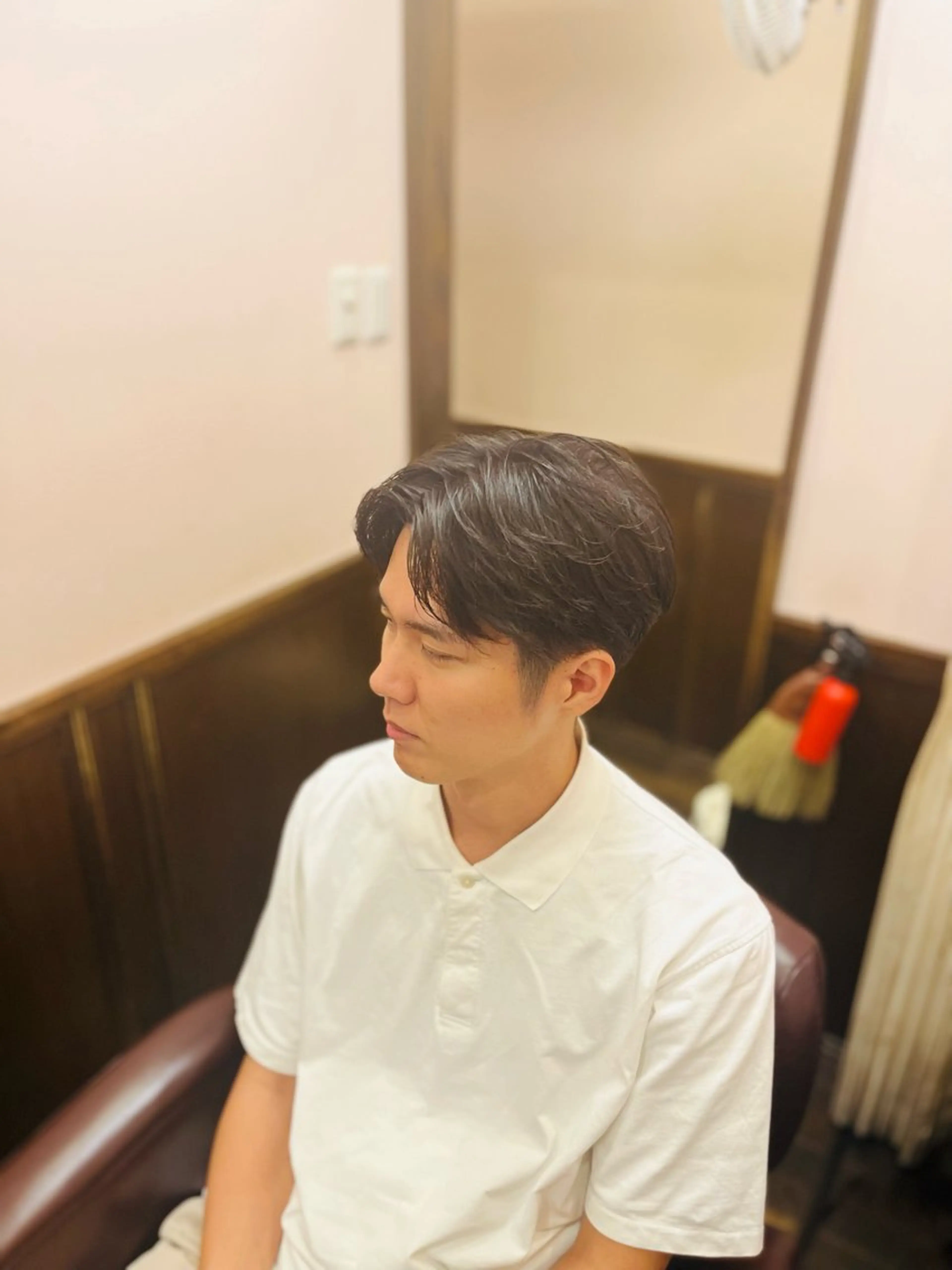 ミディアム メンズ 山村 翔馬のヘアスタイル