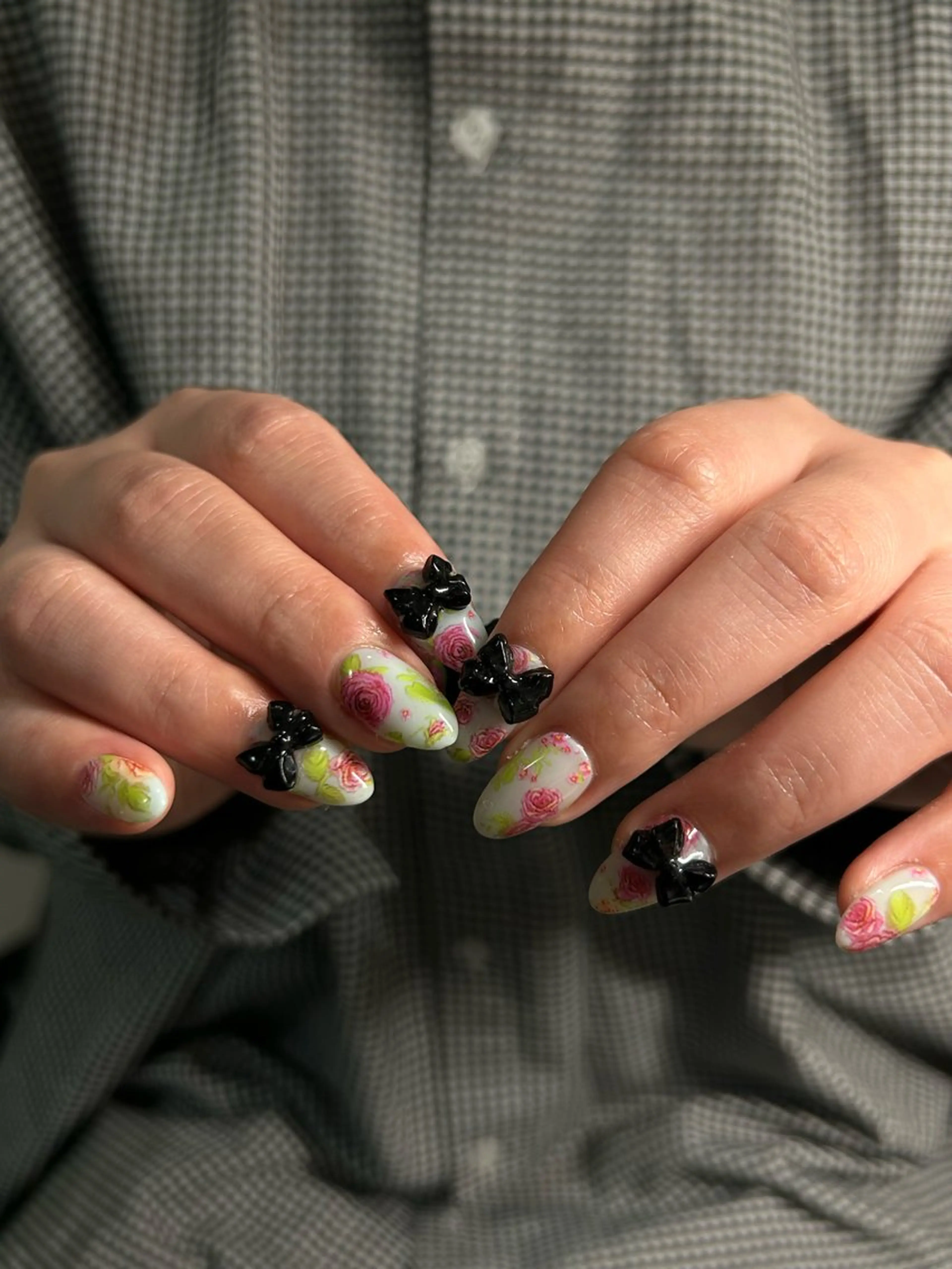 ネイル 韓国ネイル 春ネイル Yuni.所属・sakae yurinaのネイルデザイン