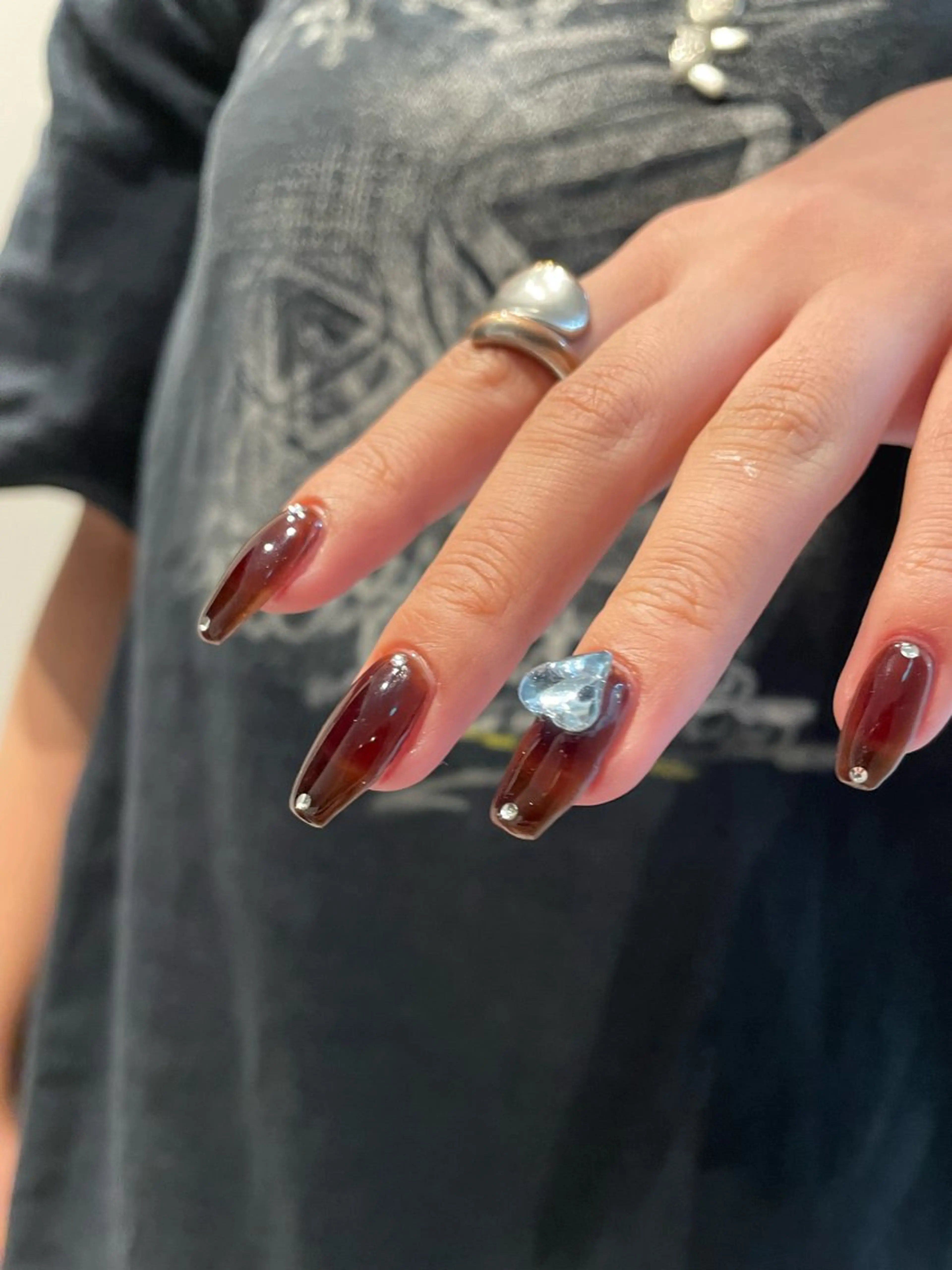 ネイル ハンドネイル 【orchid】 Hitomiのネイルデザイン