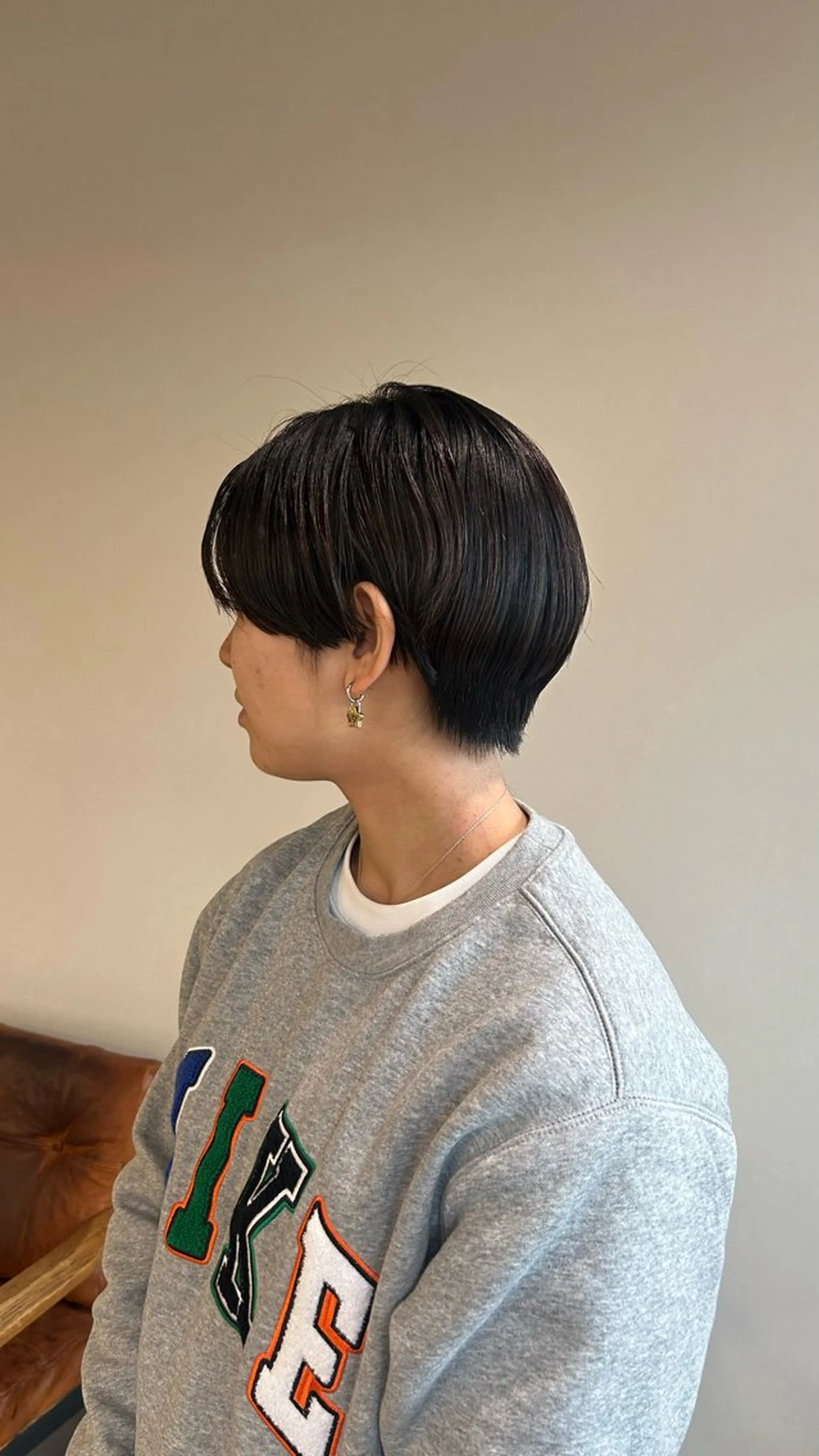 ショート ハンサムショート ショートヘア カット ボブレイヤー/ ブリーチ/miyuuのヘアスタイル