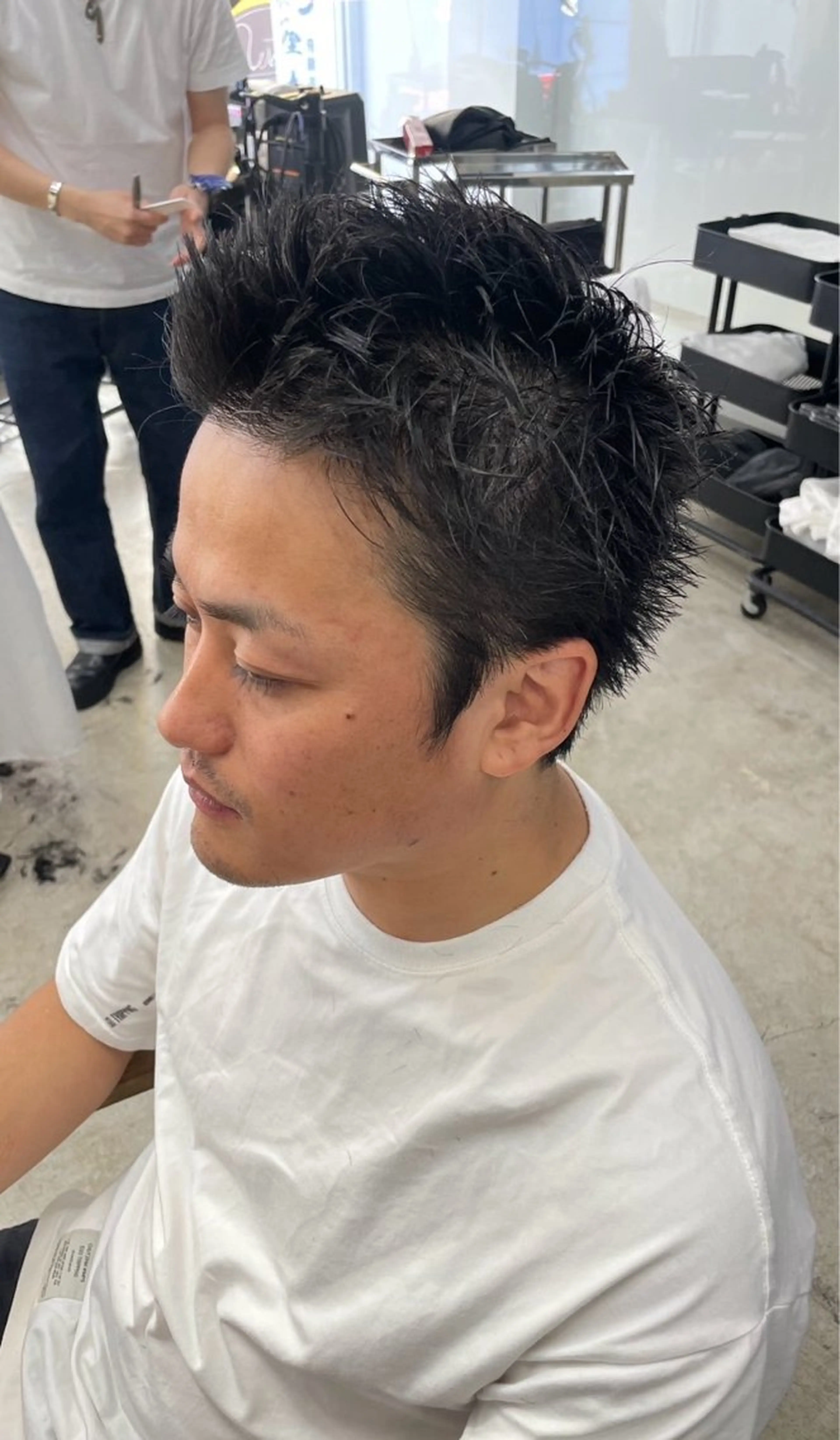 ショート メンズ メンズ専門サロン wokeのヘアスタイル