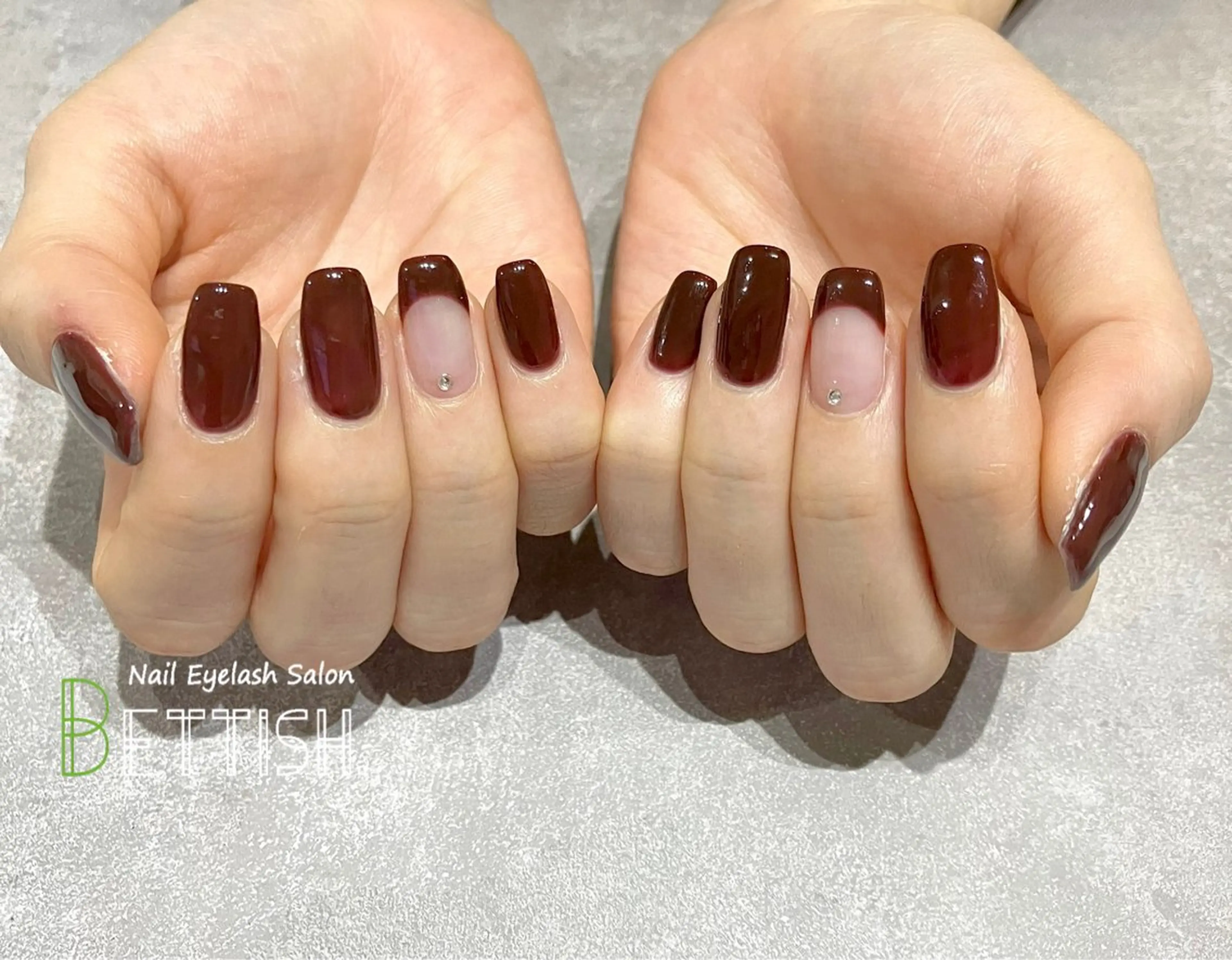 ネイル ボルドー BETTISH. KUMIKO☺︎︎のネイルデザイン