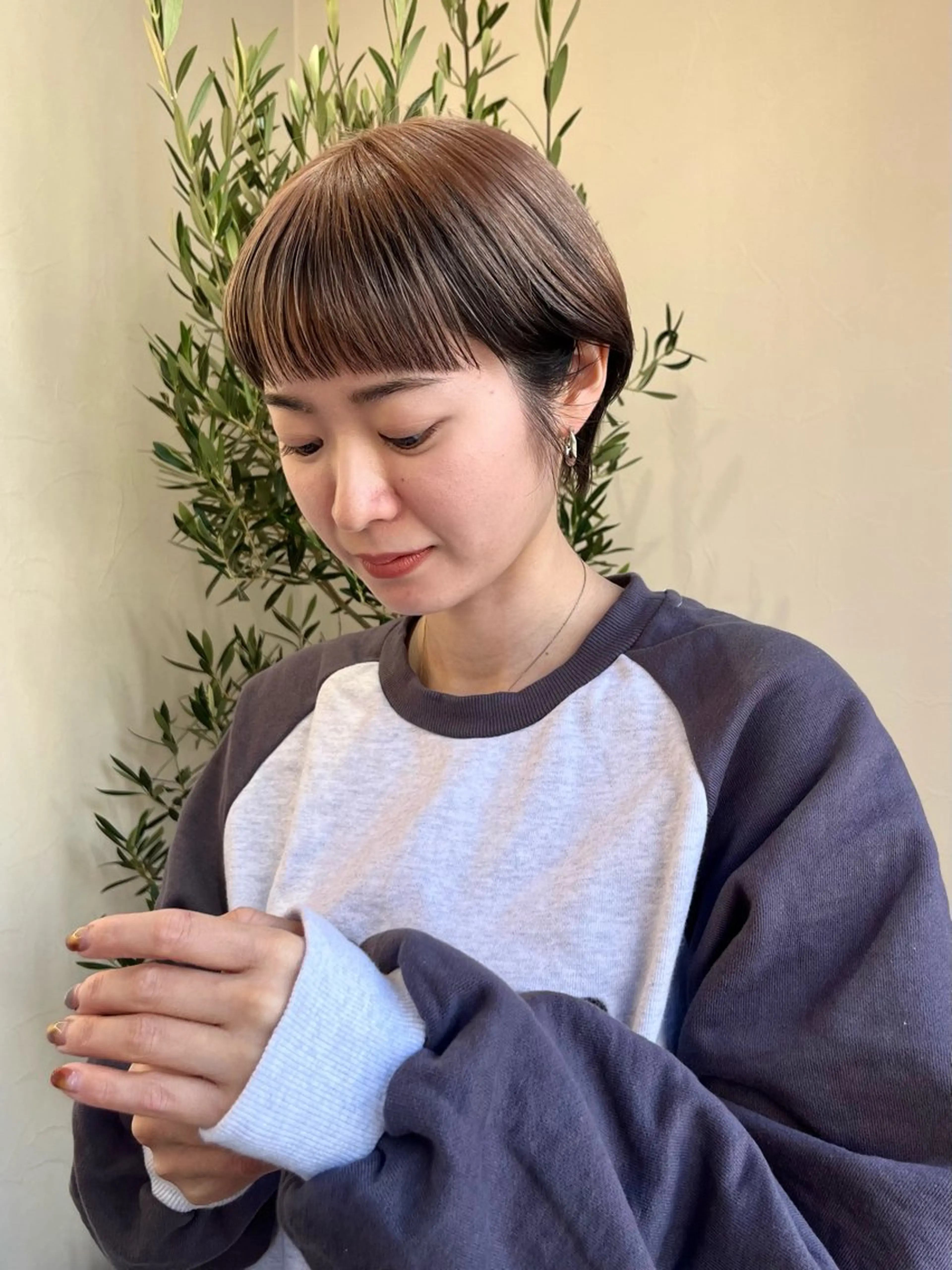 ショート ヘアカラー 似合わせ/美髪カラー /カンナのヘアスタイル