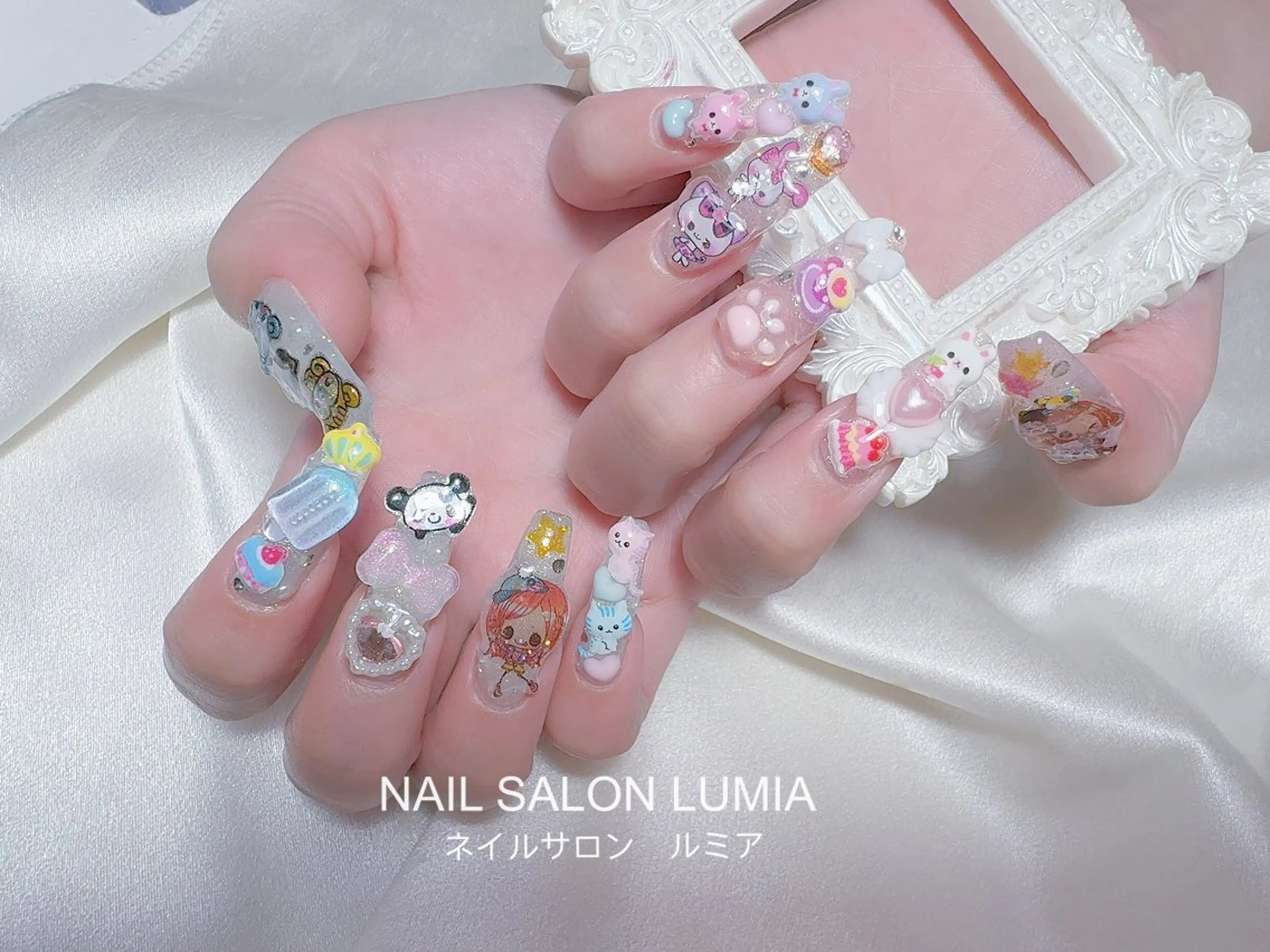 ネイル ハンドネイル ネイルサロン ルミア Lumia 店長のネイルデザイン