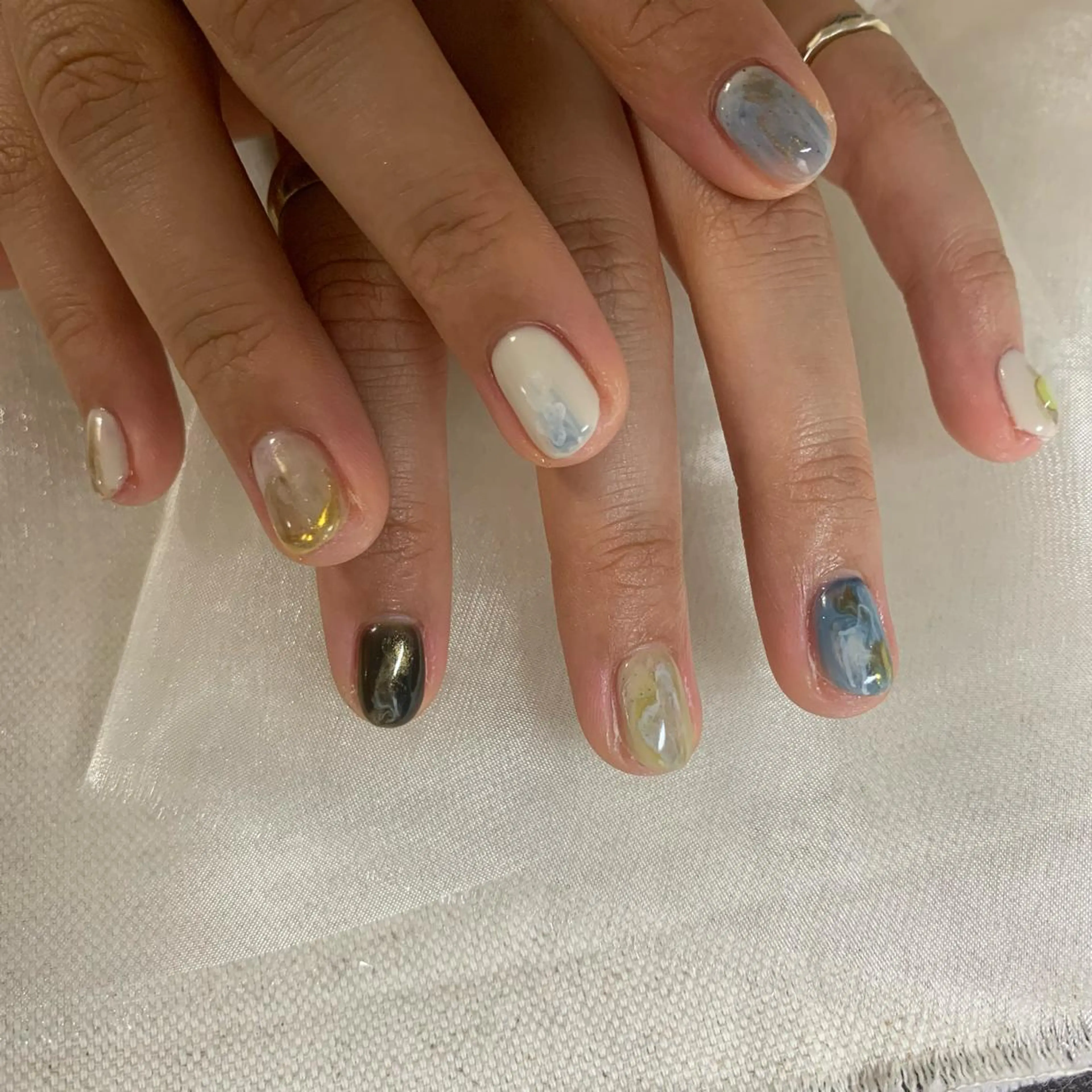 ネイル ハンドネイル repos~ルポ~所属・里見 麗のネイルデザイン