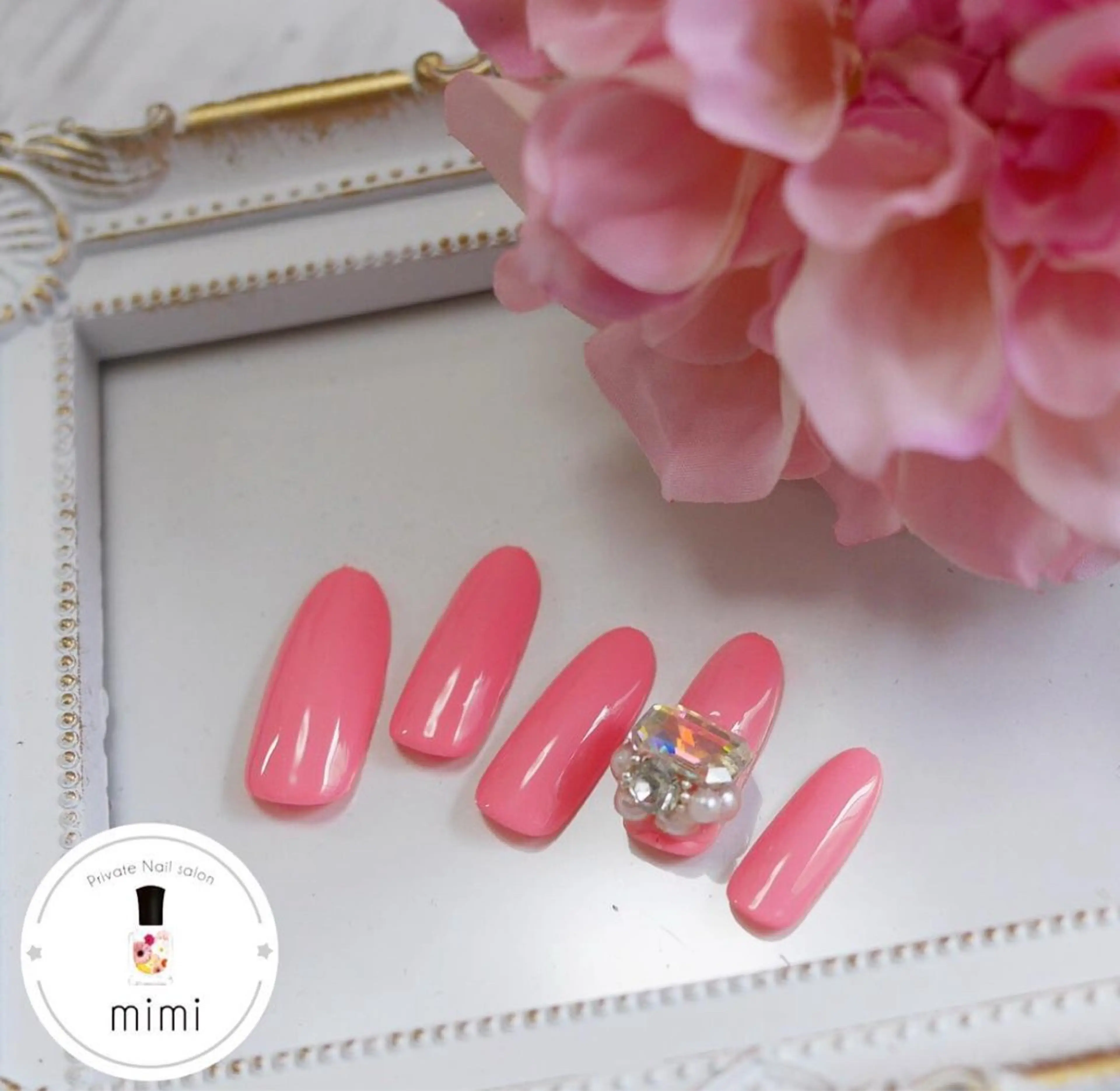 【新規】美爪ワンカラー60分スピード仕上げ【オフ🈚️】200色から選べる！ラメグラ/グラデーションもok！の写真