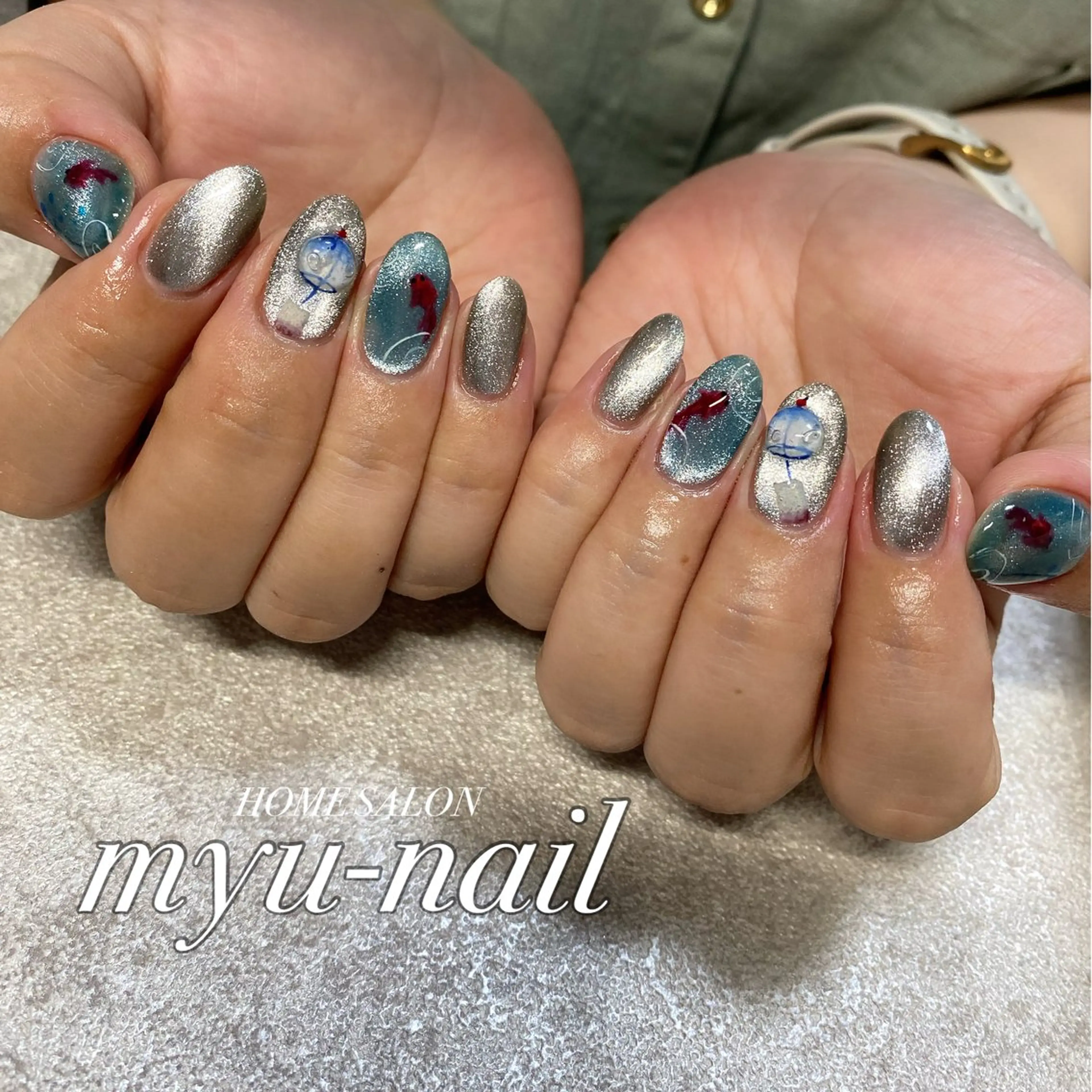 ネイル ホームサロン myu-nailのネイルデザイン