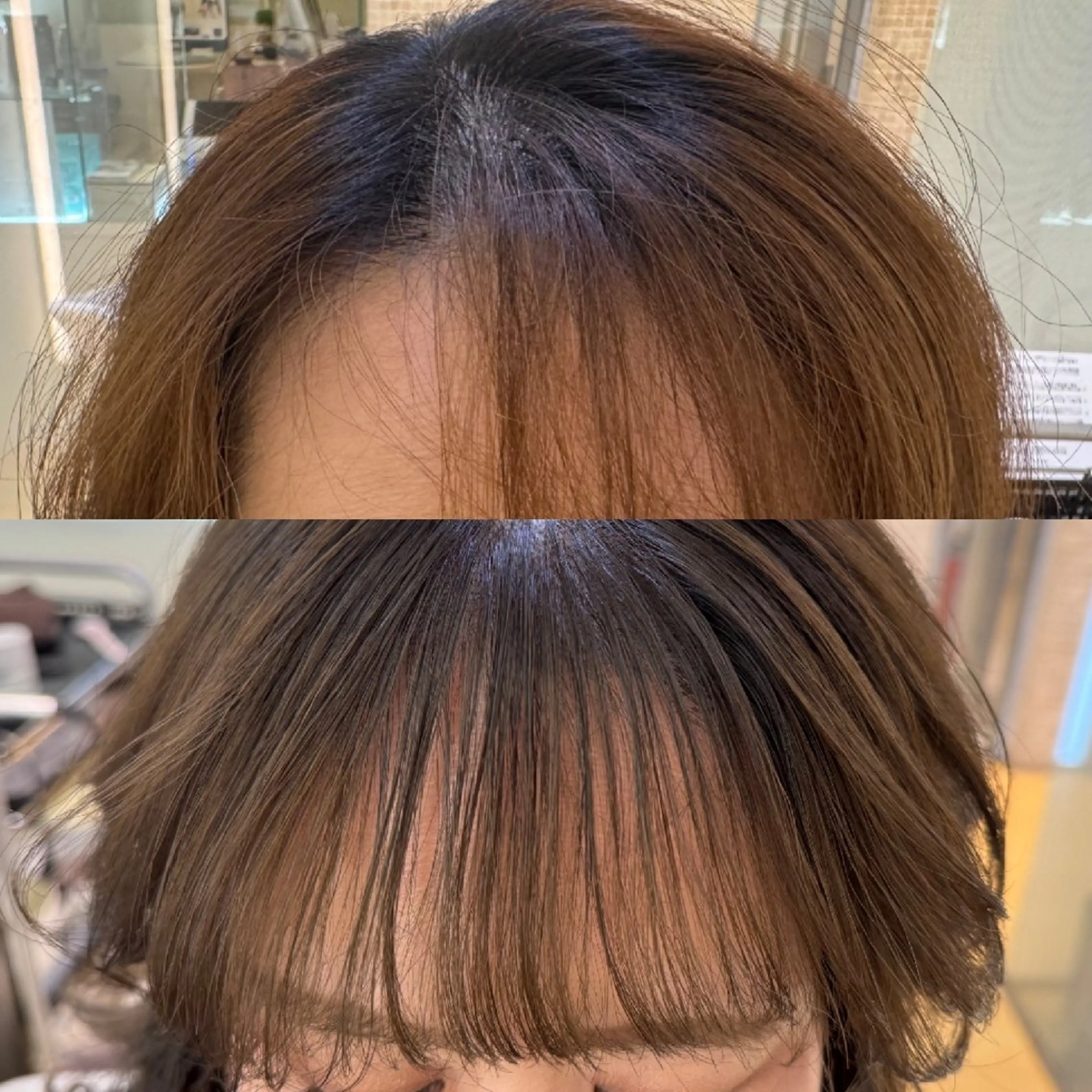 カット 縮毛矯正 鈴木 さやかのヘアスタイル