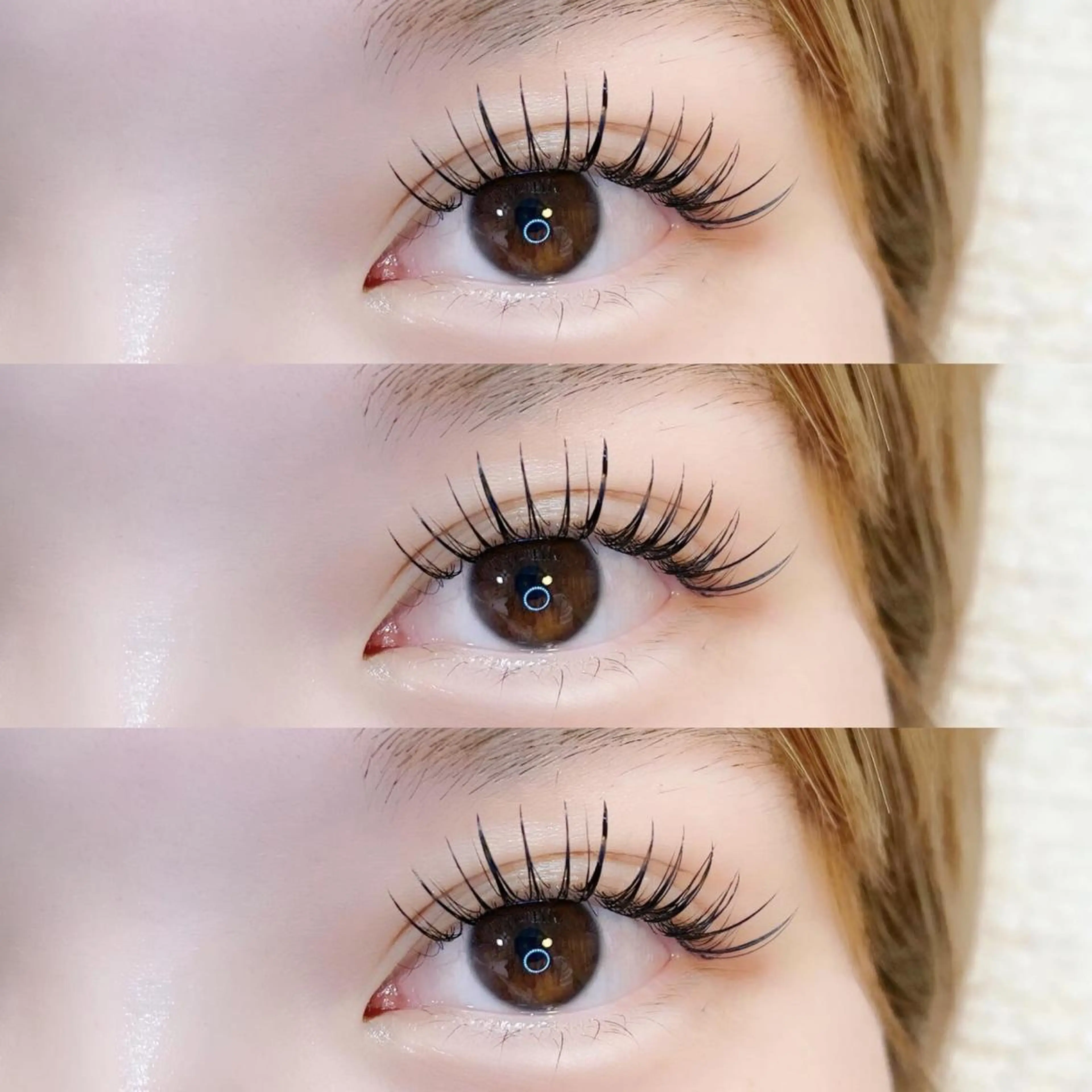 フラットラッシュ80本✖︎アイブロウwaxの写真