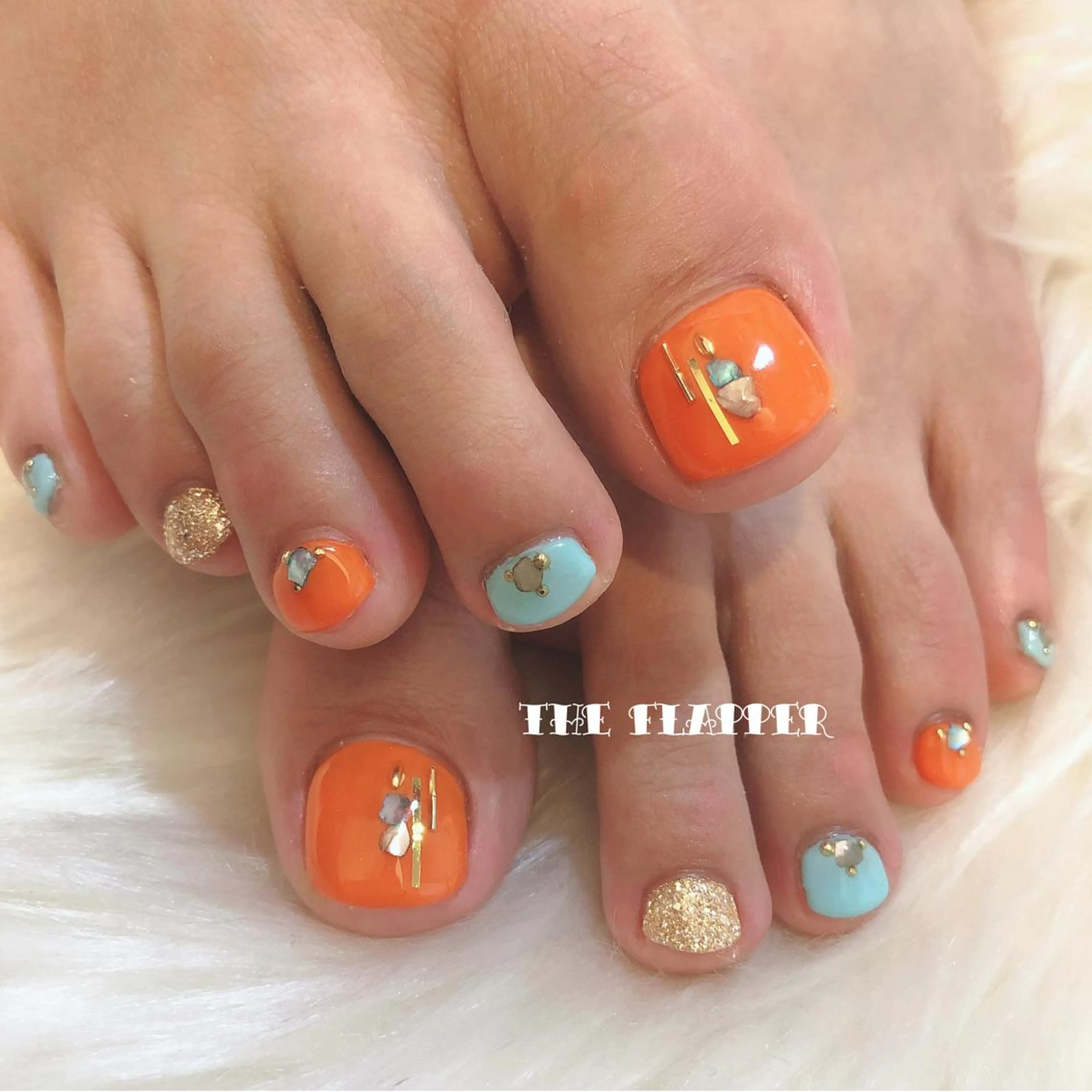 ネイル 持ち込み ハンドネイル フットネイル NailStudio THE FLAPPER所属・THE FLAPPERのネイルデザイン