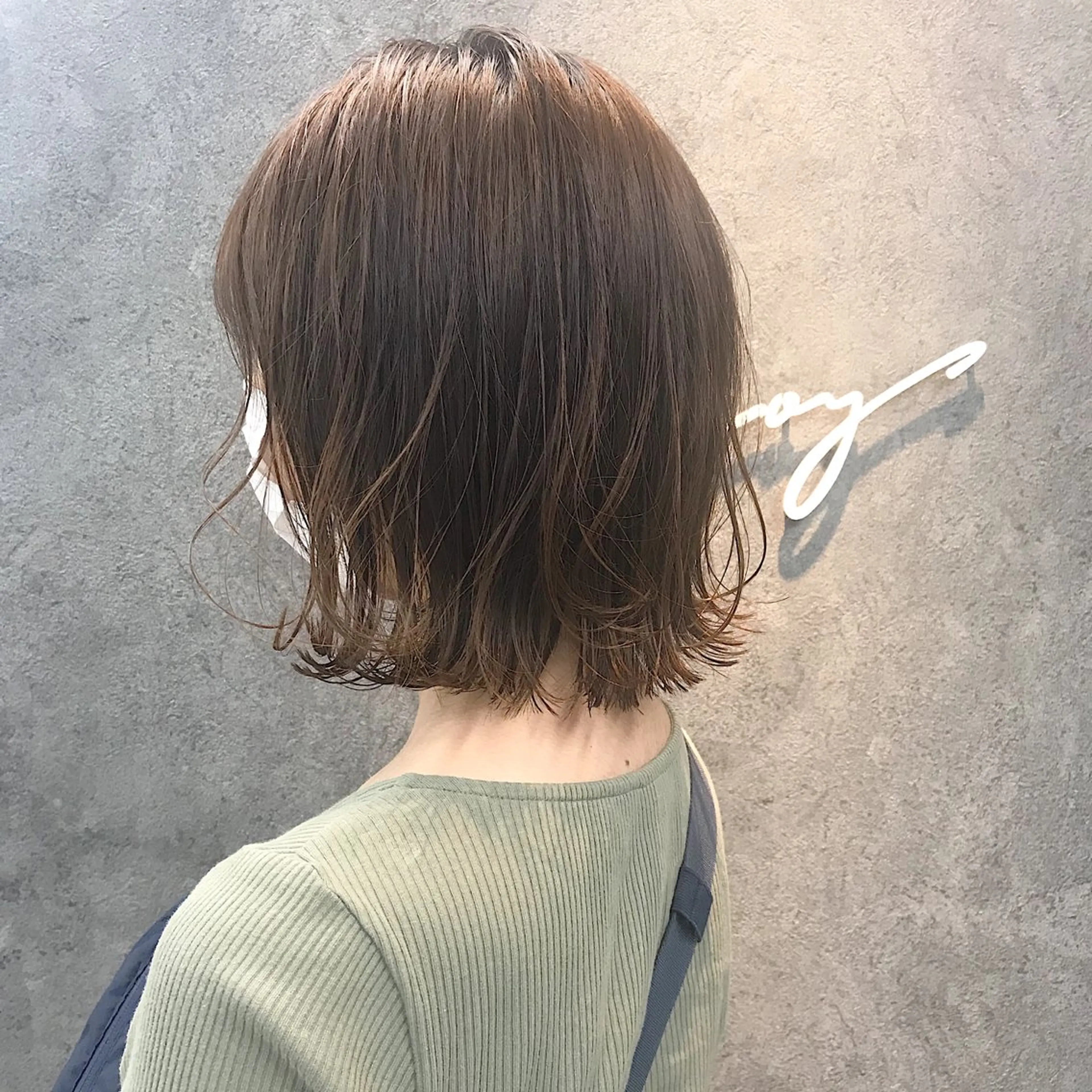 ミディアム レイヤーカット カット ヘアカラー トリートメント 所渉/韓国レイヤー /ウルフカットのヘアスタイル