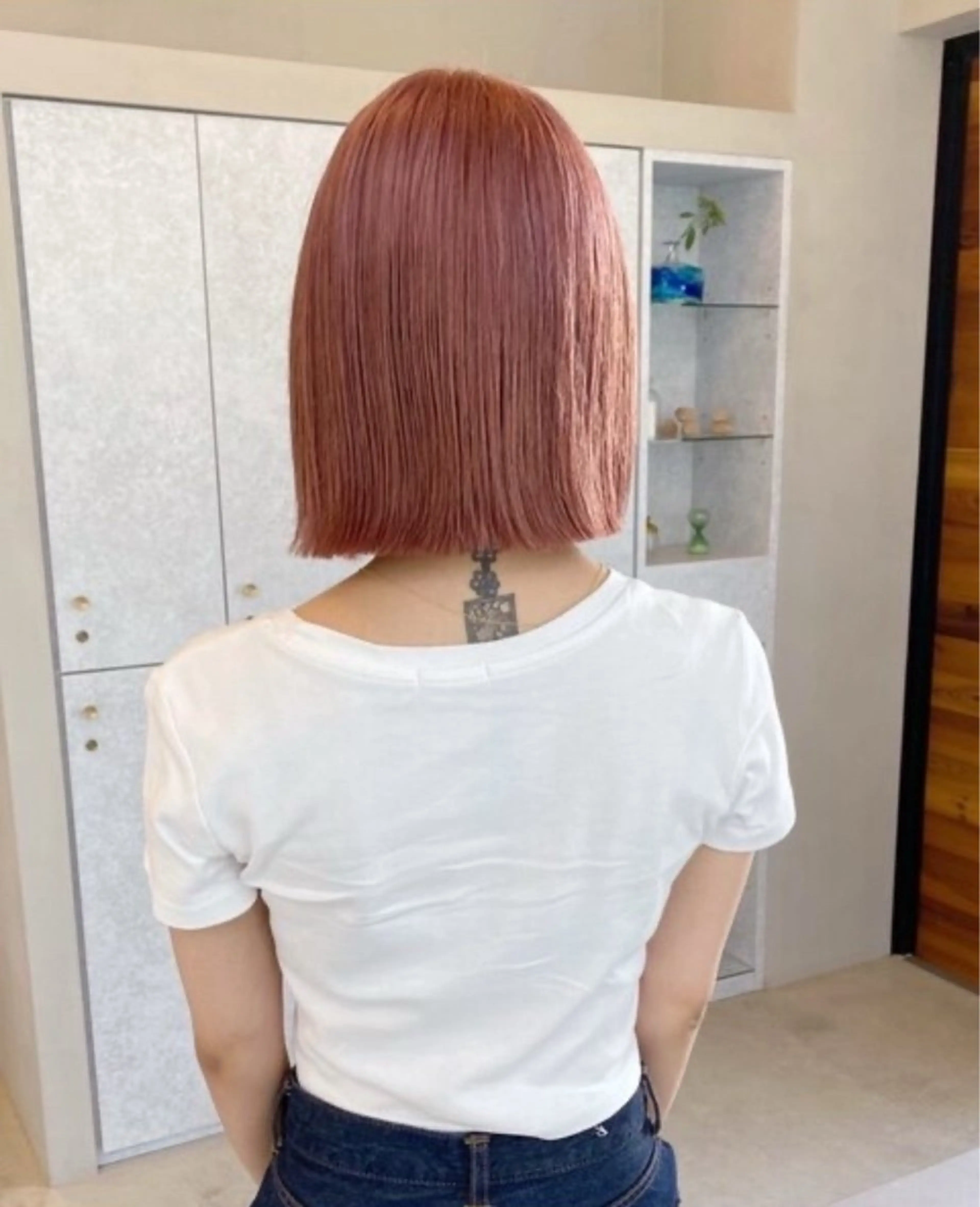 ミディアム カラー 🍒透明感カラー ストレート🍒moeのヘアスタイル