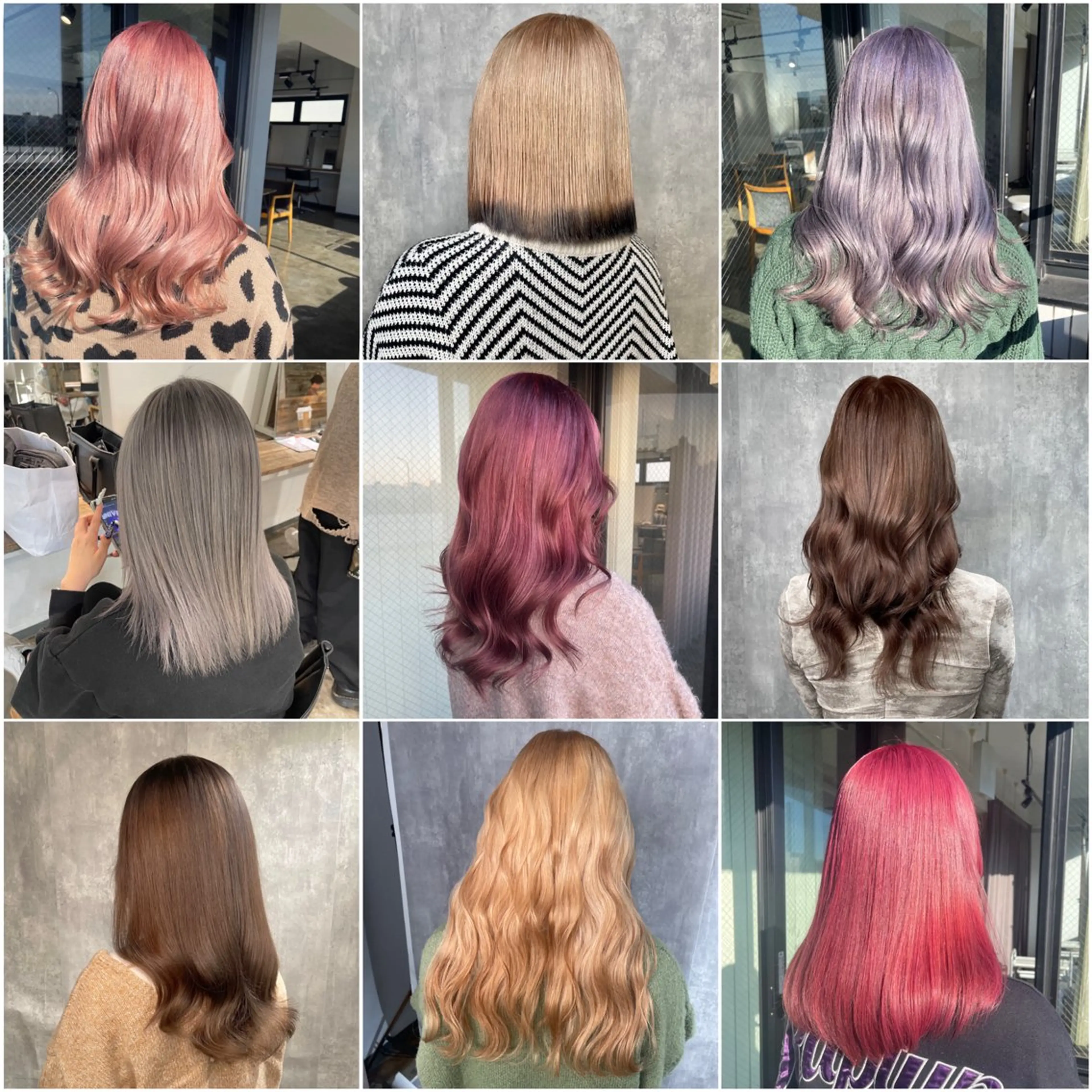 ロング カラー ブリーチ デザインカラー ハイトーンカラー 卒業式のヘアスタイル ムラ修正/ ハイトーン💖Riaのヘアスタイル