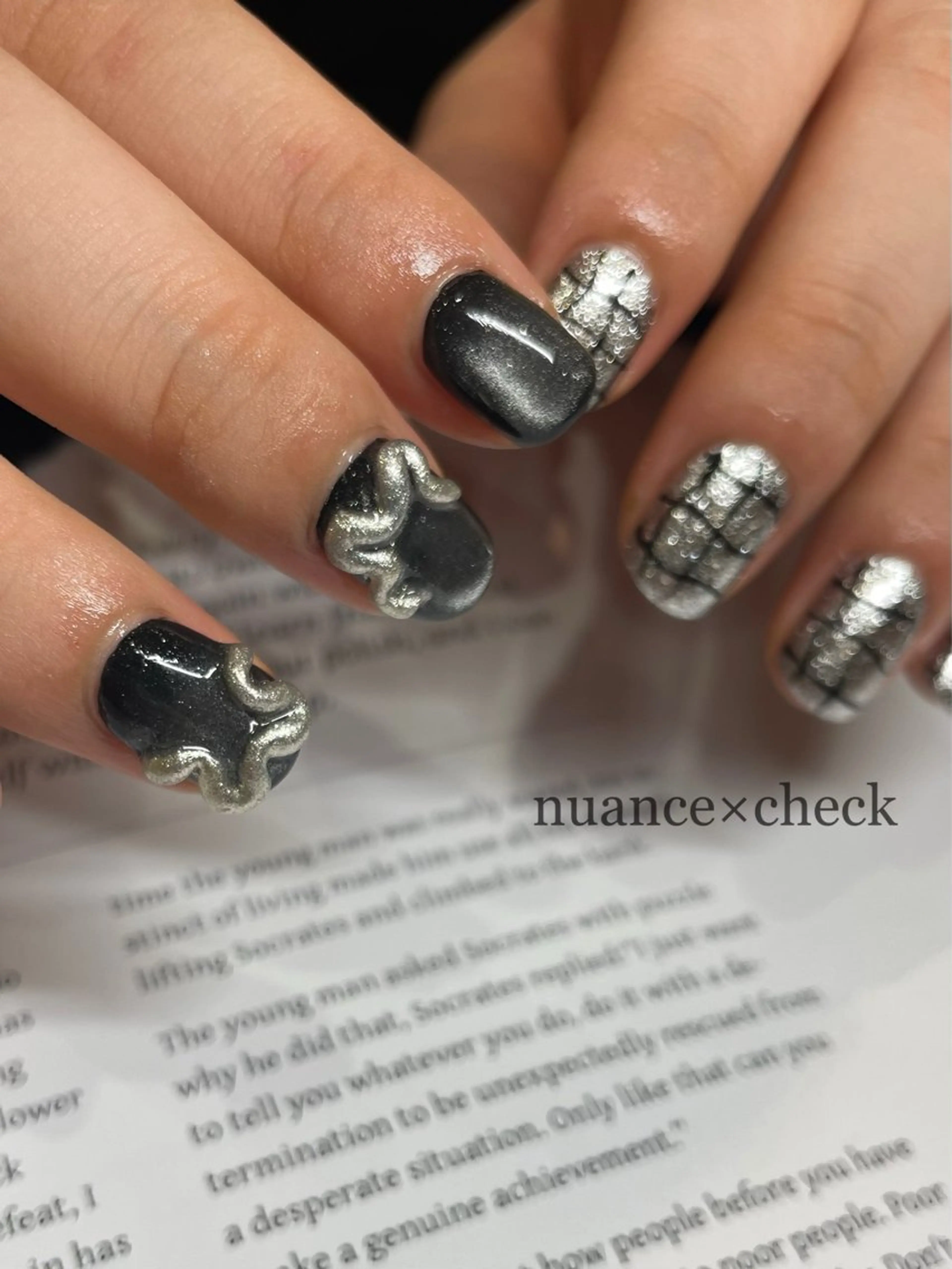 ネイル ハンドネイル Allure 吉村瑞月のネイルデザイン