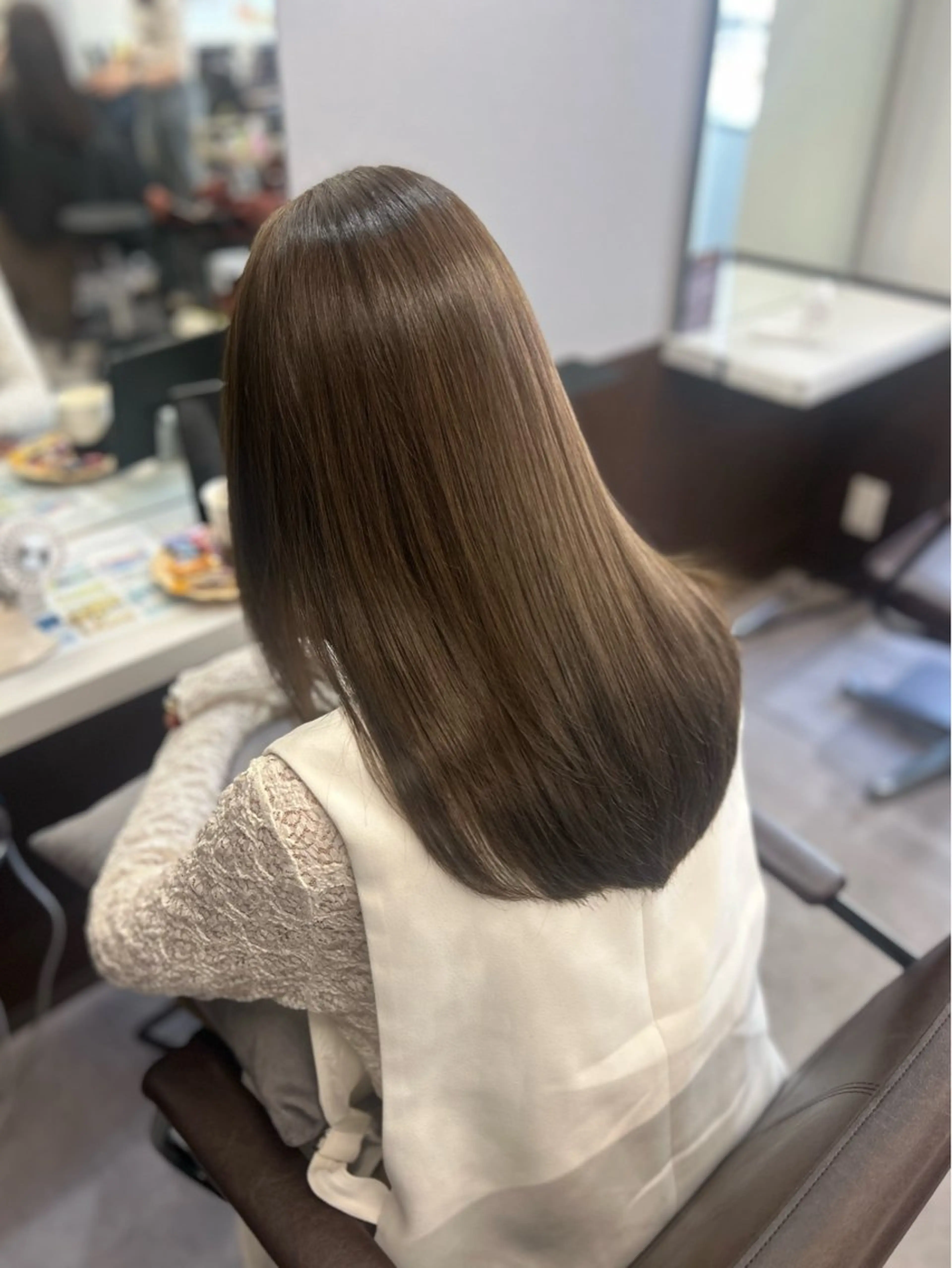 ロング カラー 韓国×髪質改善カラー 💎hinaのヘアスタイル