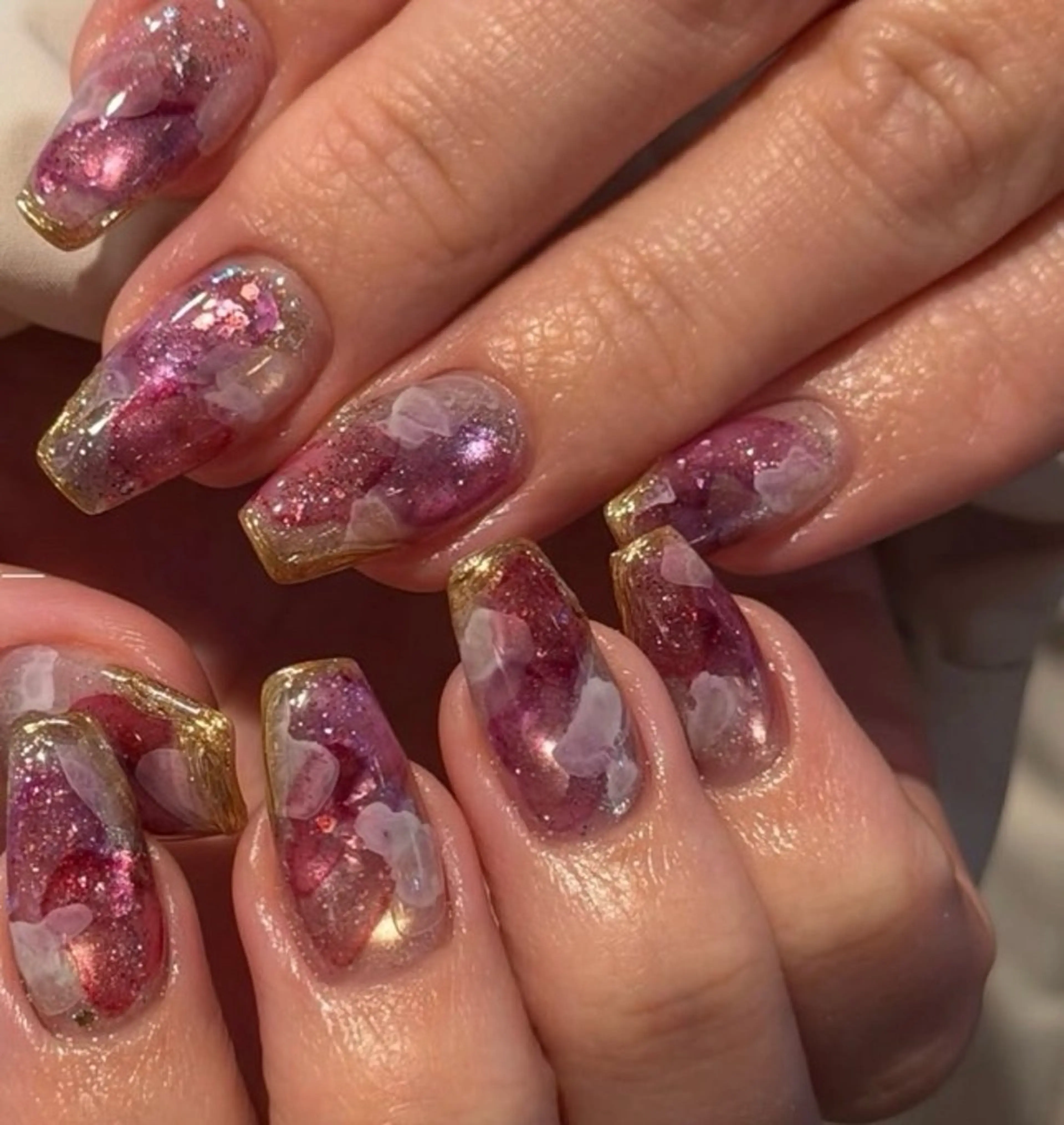 1月28日限定！12時​〜​♡お任せニュアンスネイルの写真