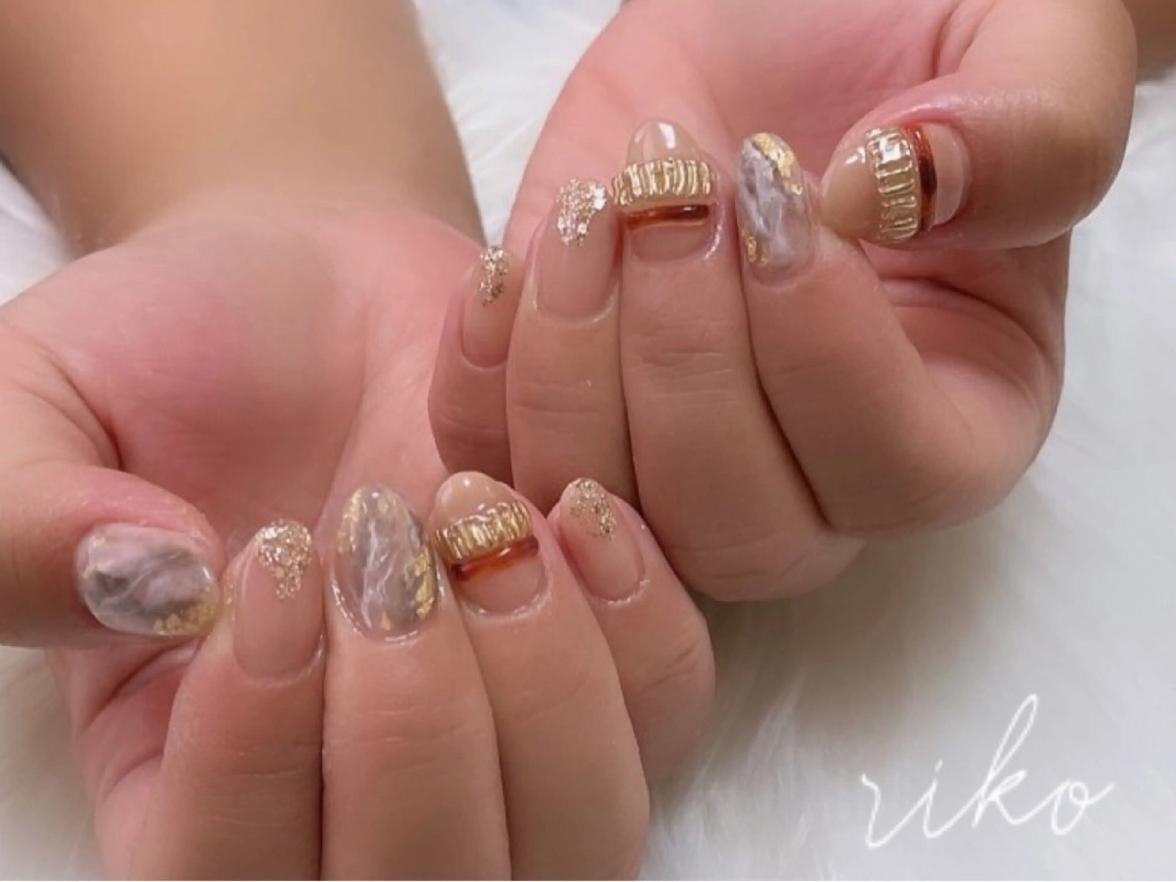 ネイル ハンドネイル riko nailのネイルデザイン