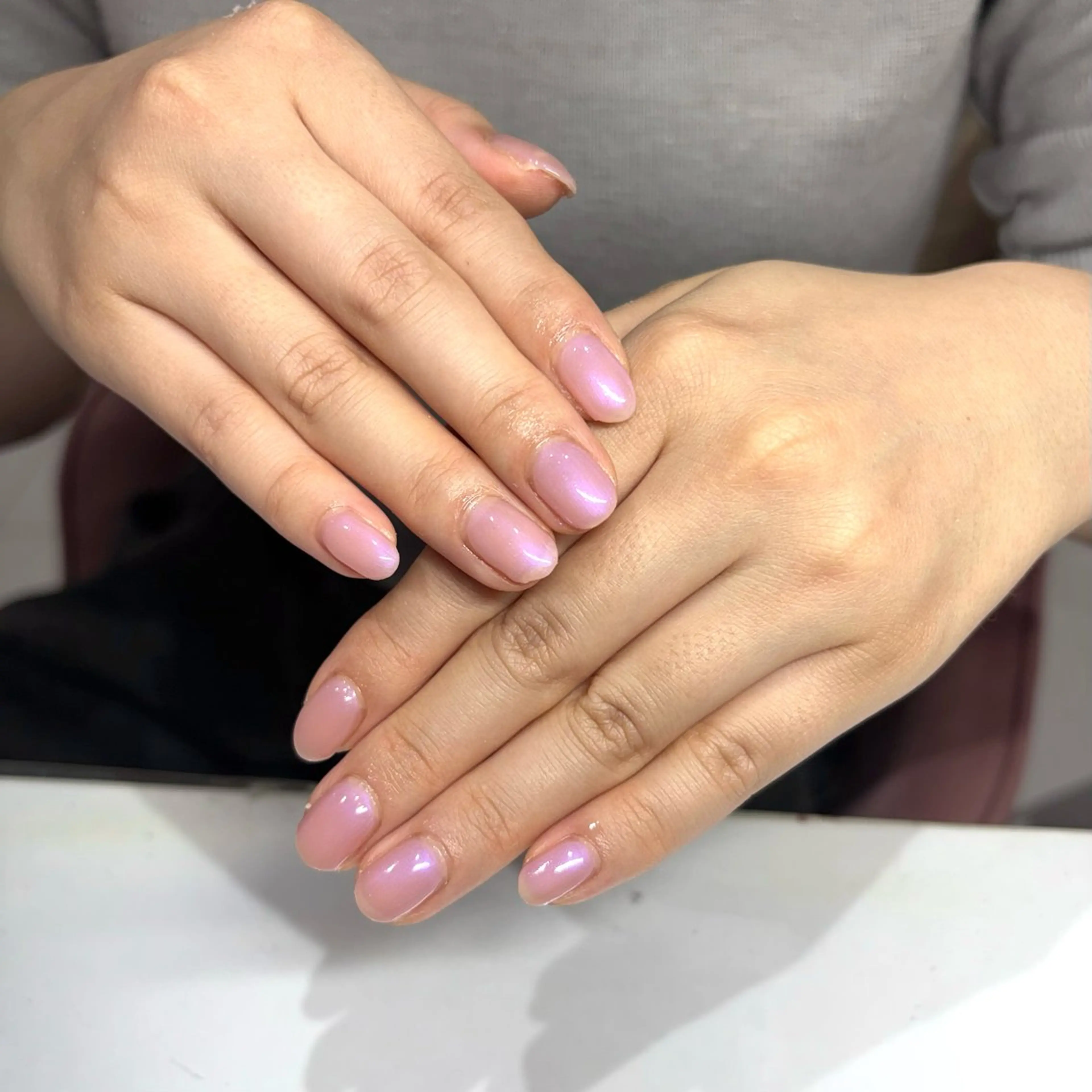 ネイル ワンカラーネイル CLALA Tokiho 🎀のネイルデザイン