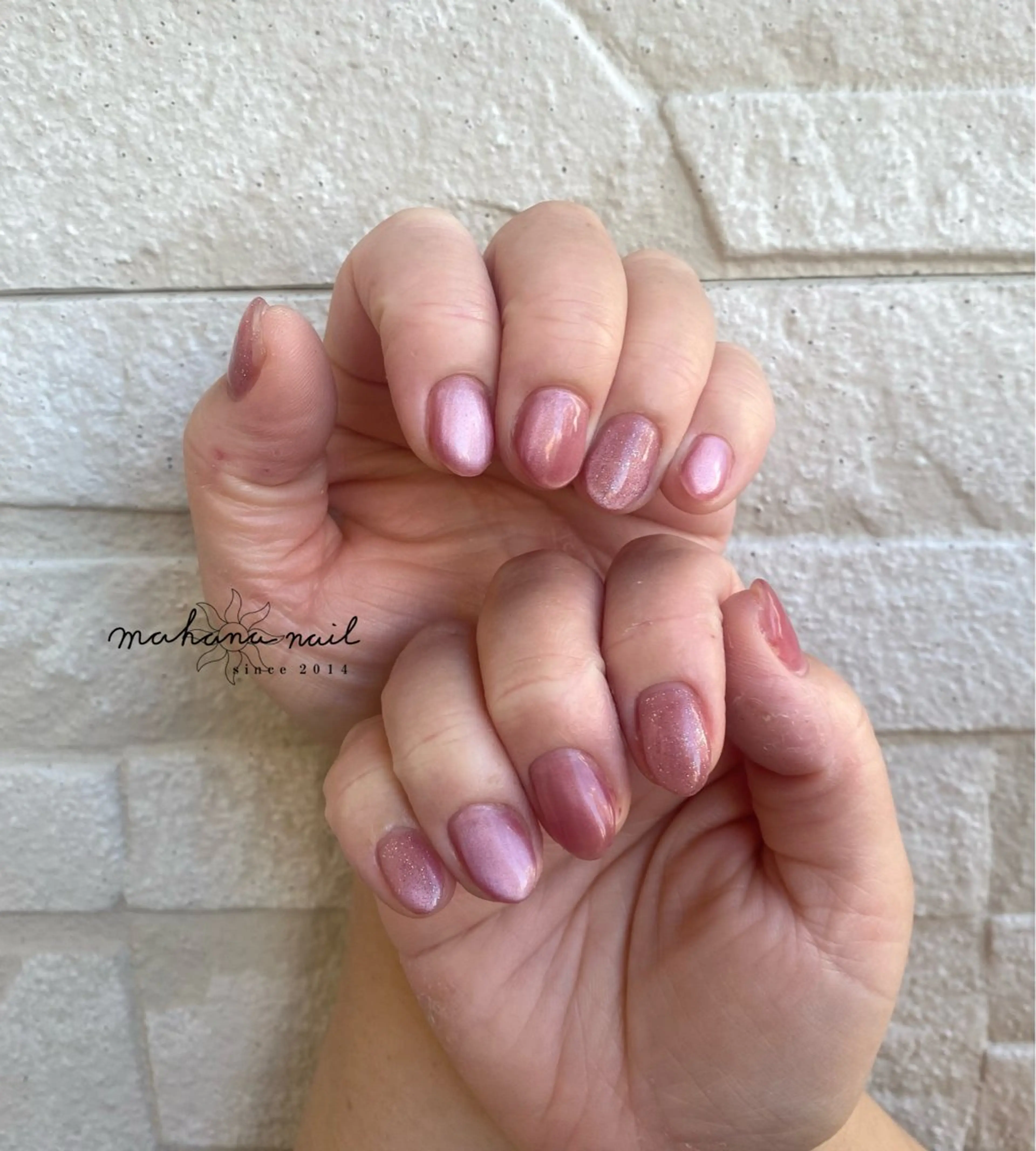 ネイル マグネットネイル ハンドネイル mahana nailのネイルデザイン