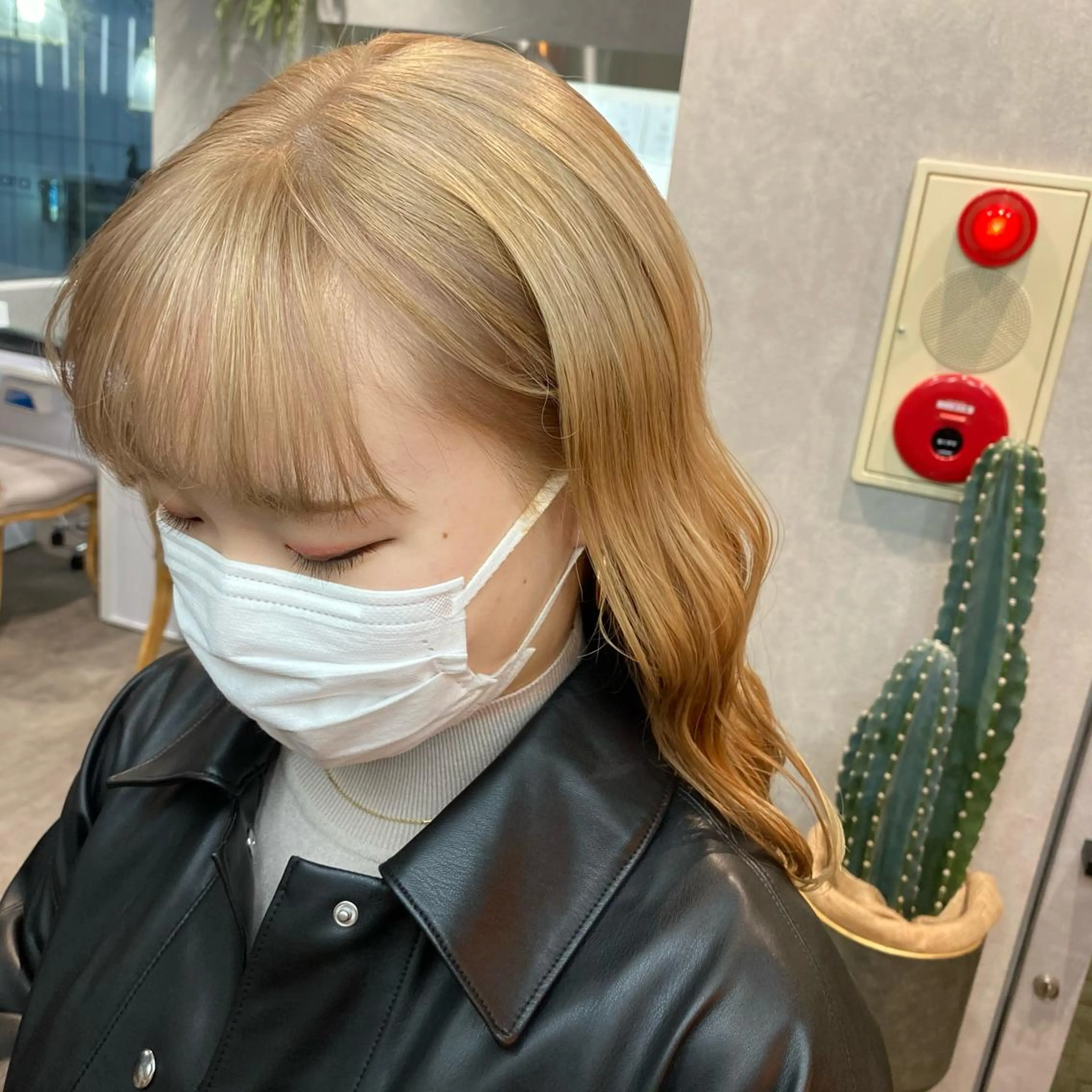 ロング カラー ヘアアレンジ XENA表参道 MIKUのヘアスタイル