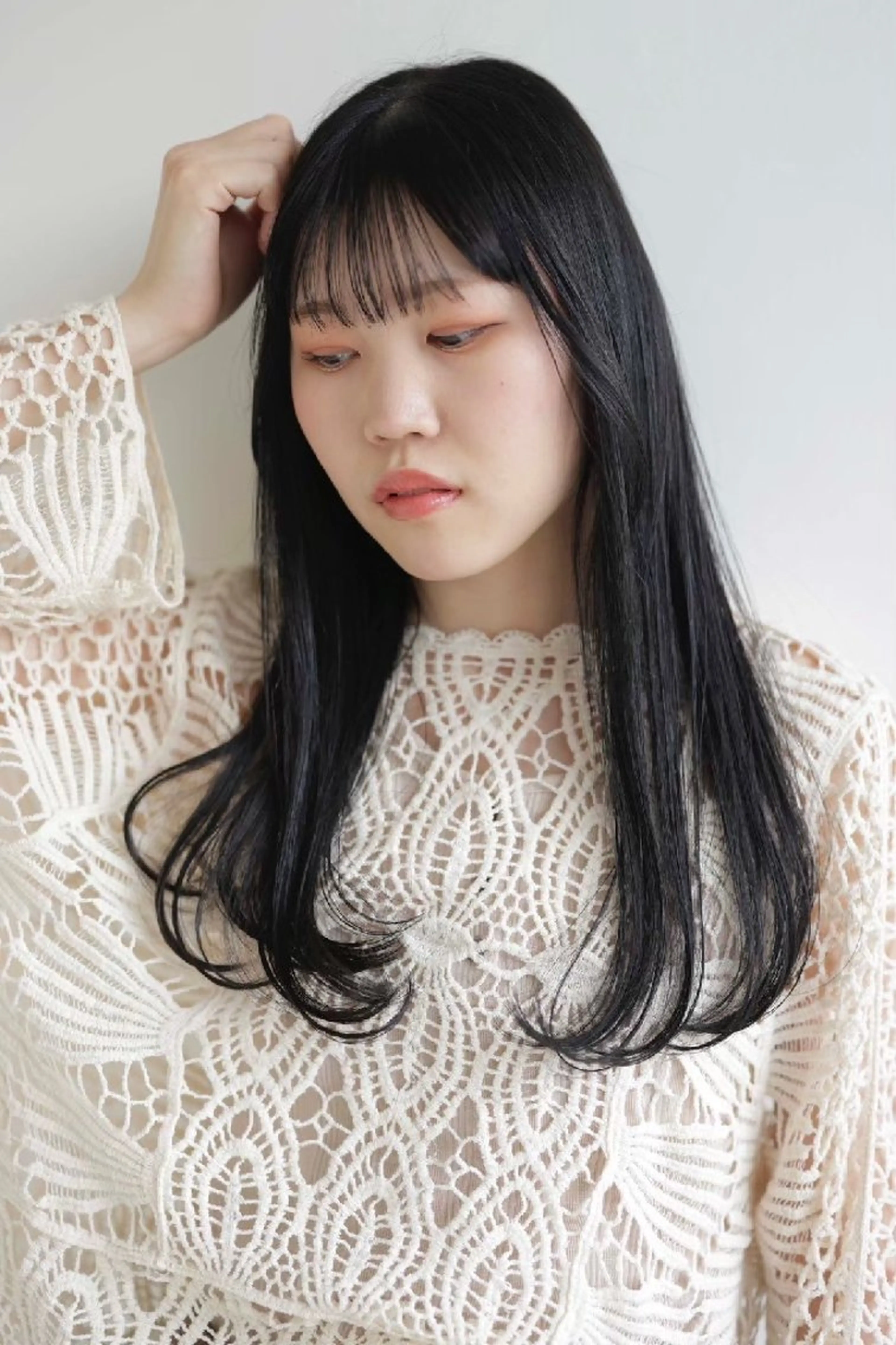 カラー 束感まつぱ🥑🤍 NATUKI🤍のマツエク・マツパデザイン