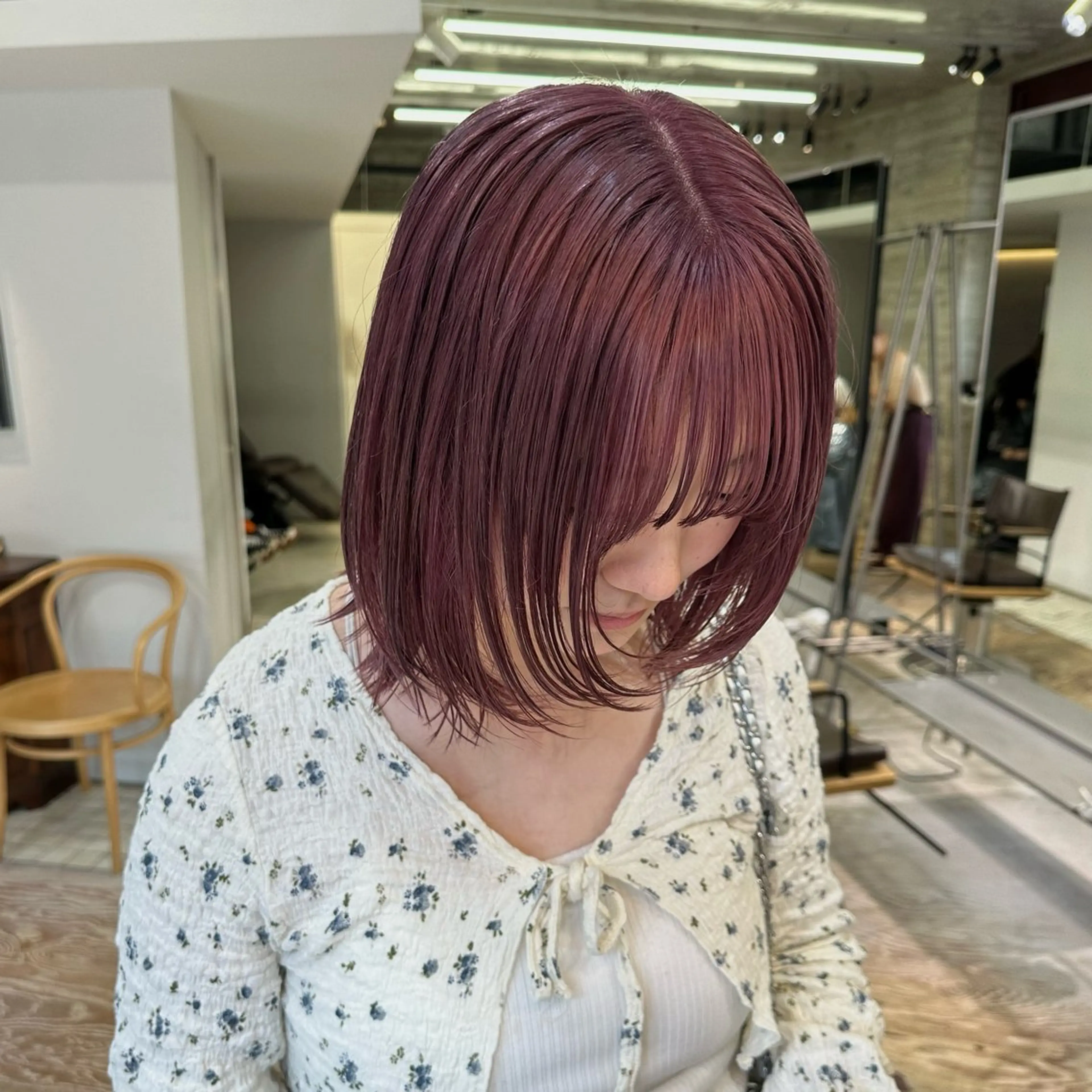 カラー RINA .のヘアスタイル