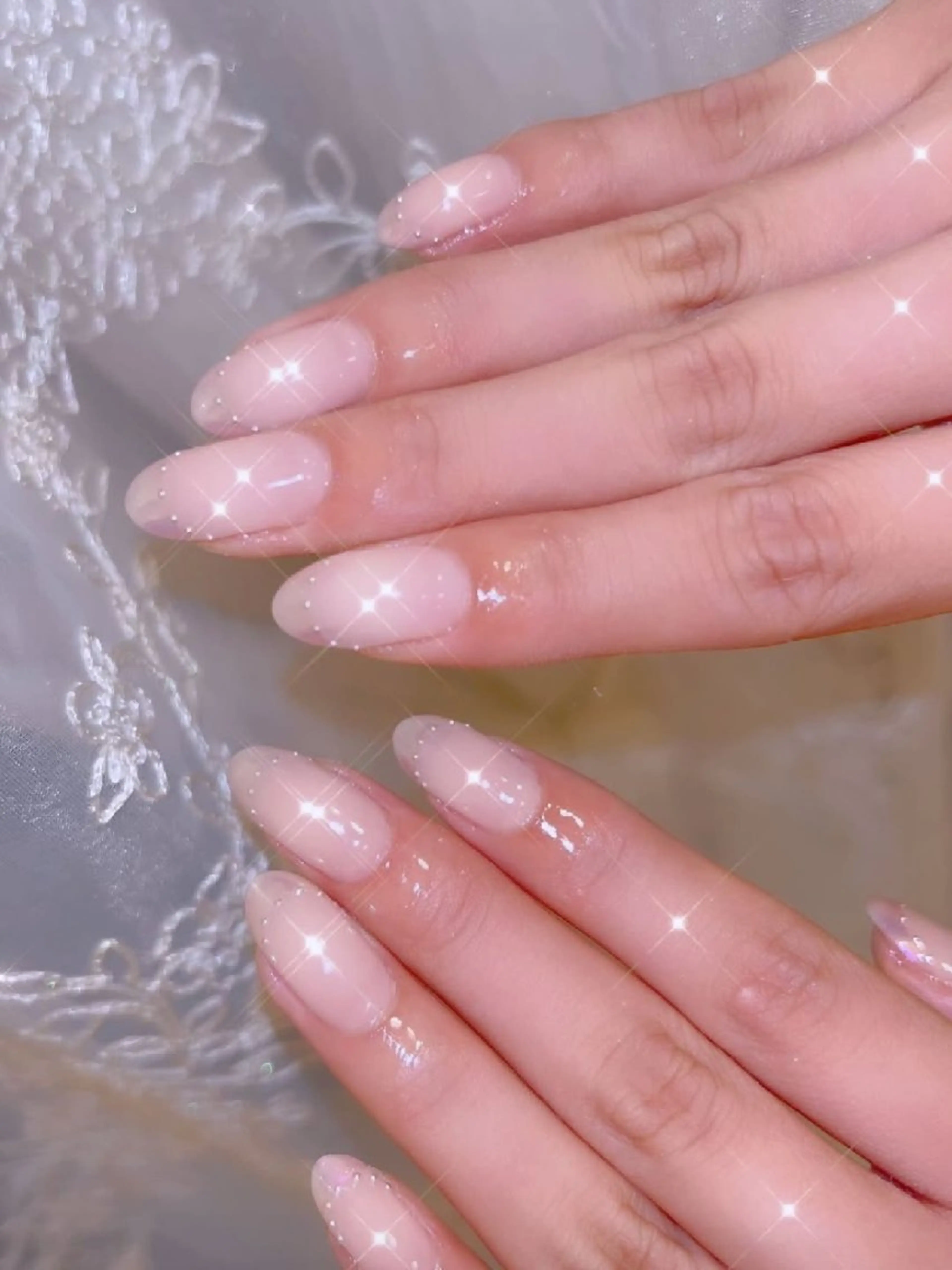 ネイル 長さ出し ジェルネイル 韓国ネイル マグネットネイル ニュアンスネイル ハンドネイル I LOVE ME NAIL.。.:*♡のネイルデザイン